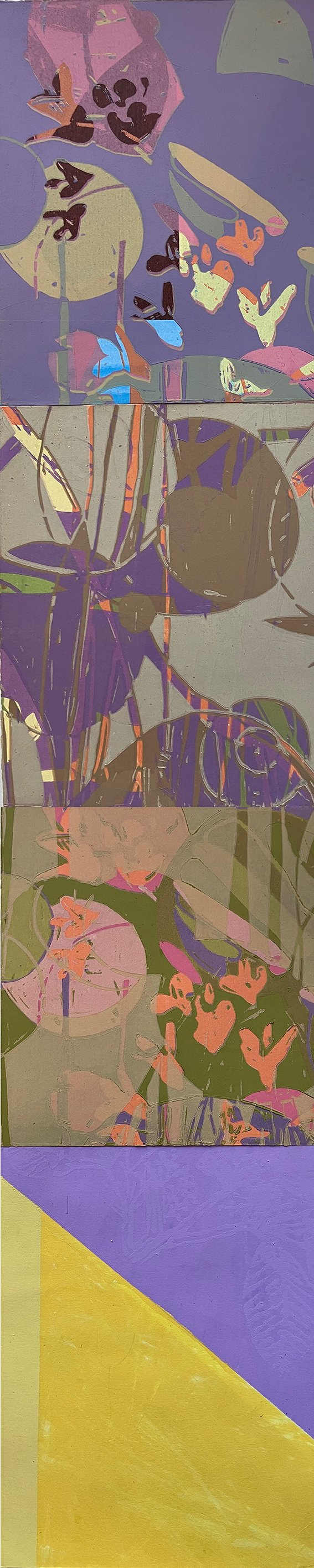 Mauve Sunset
buy Vivienne McDermott
Silk screen and Reduction Lino Print on Fabriano
20 x 25cm per panel
$166 per panel unframed)