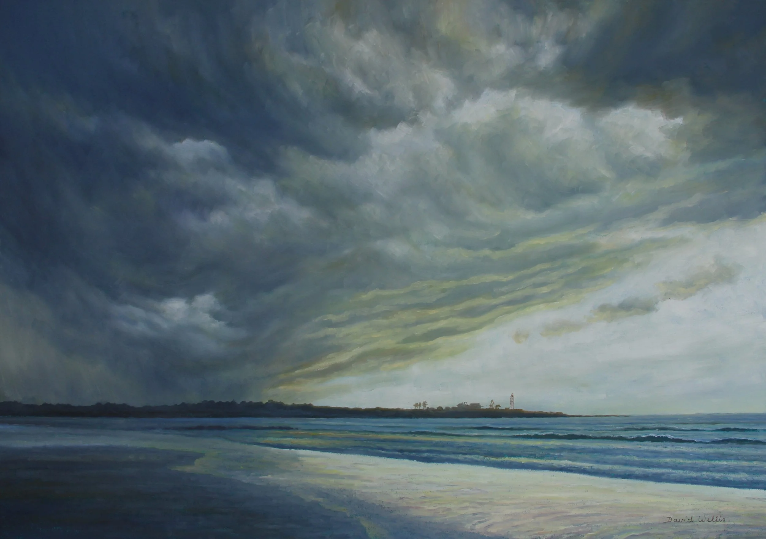 2. Threatening Clouds over Gantheaume Pt