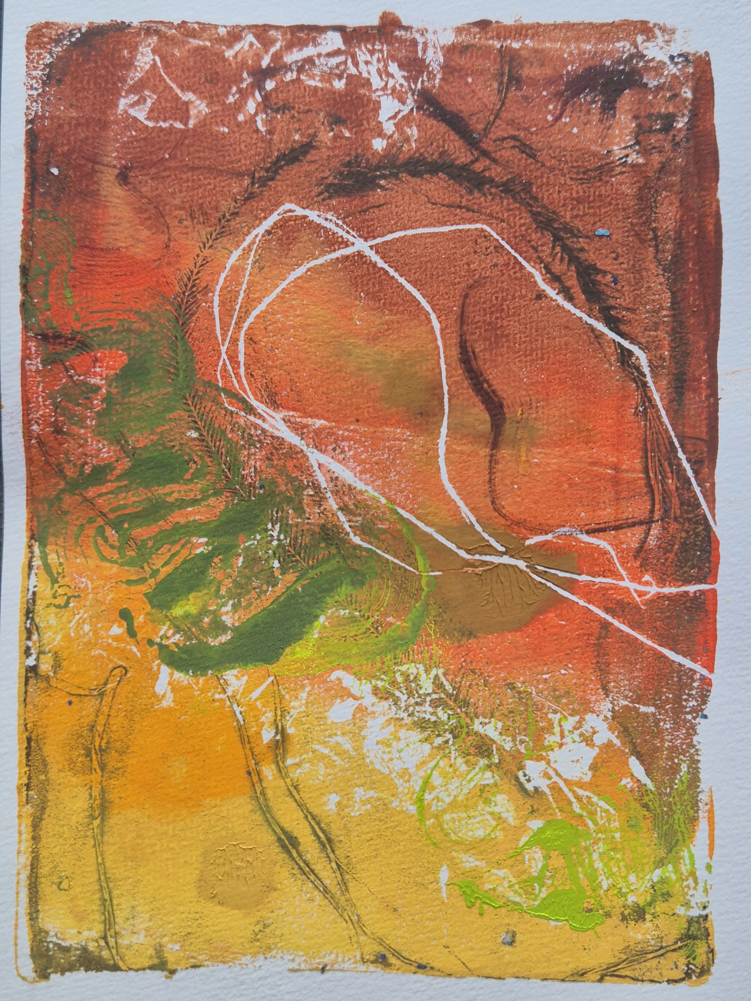 22. Outback Vibrancy
Cassandra Bynder
14.7 x 21cm
Acrylic on Paper