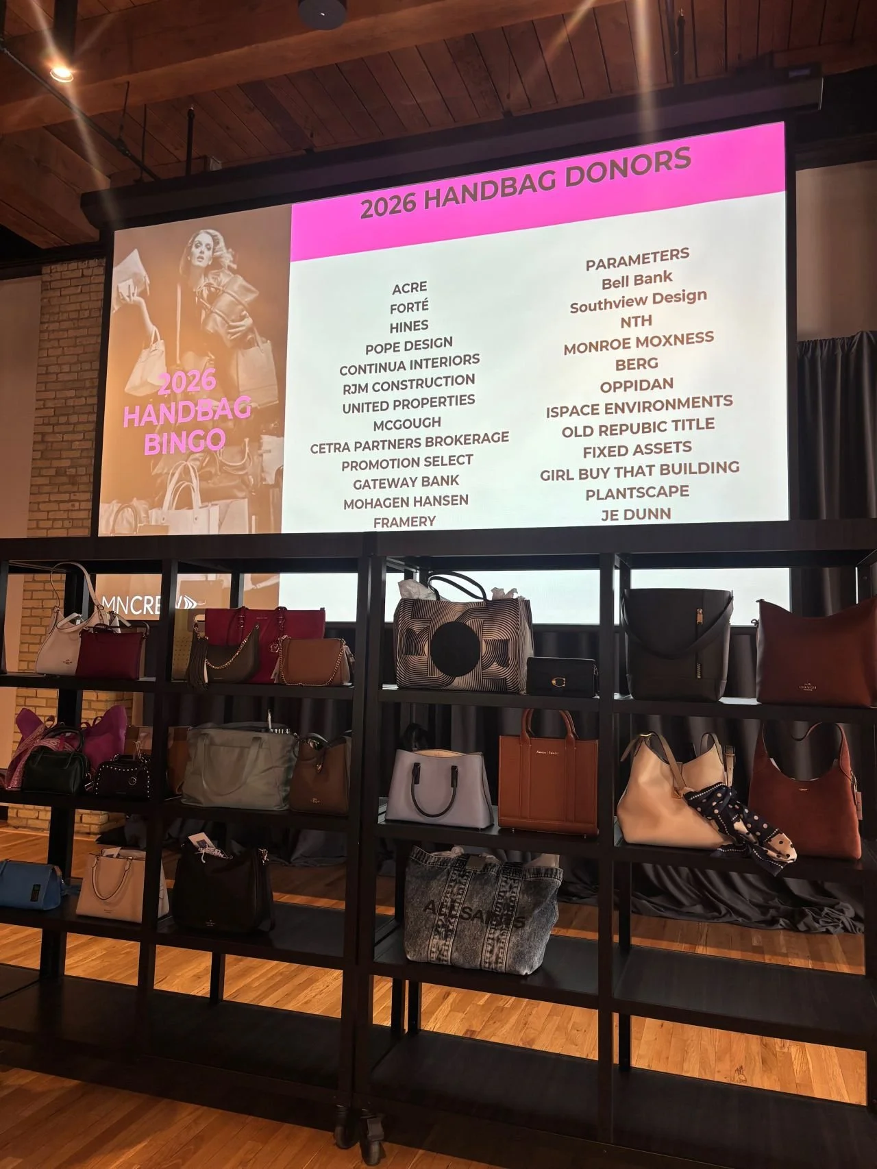 MNCREW Handbag Bingo