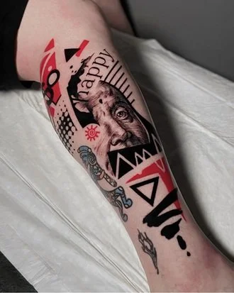 Benjamin Franklin tattoo