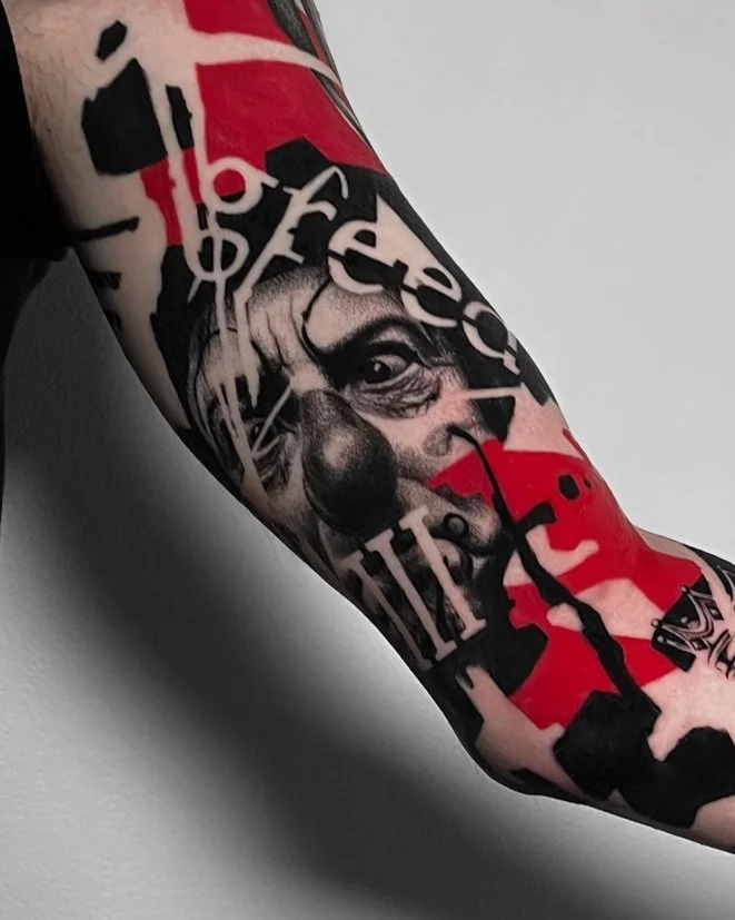 The Seven Deadly Sins theme in Trash Polka style