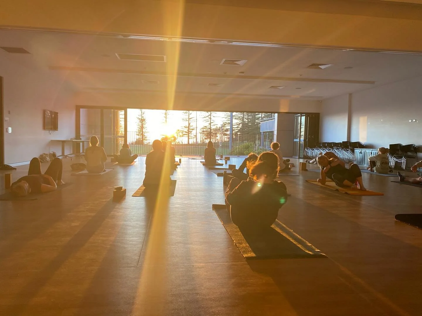 Sunrise, ocean air and zen vibes ☀️ 🌊 ✌️ 🧘&zwj;♀️ @pcycportmacquarie