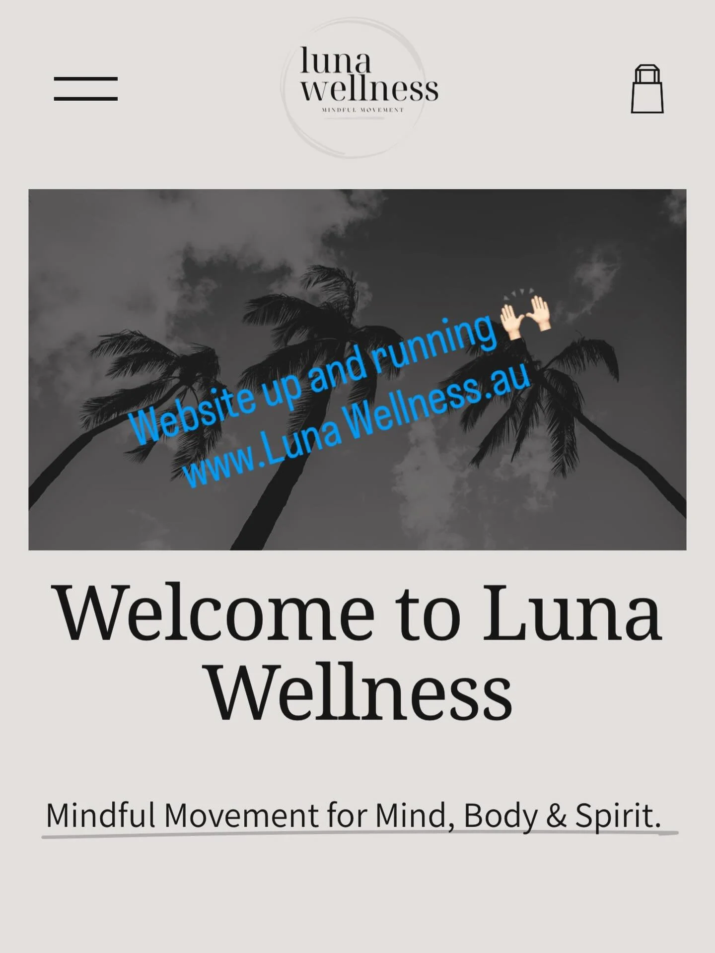 Our website is up! 🙌🏻 
Come and check out what&rsquo;s in store for 2026! 
www.Luna Wellness.au
💚🌺🏝️🧘&zwj;♀️