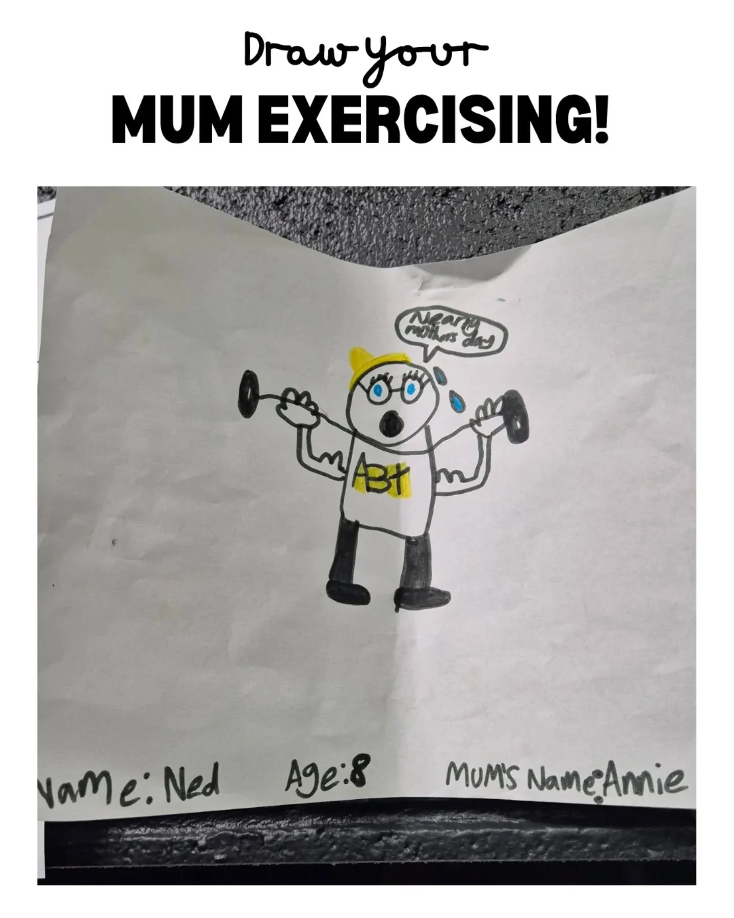Happy Mother's Day! PART 1. 💐❤️

We asked the kids to draw their mums exercising and the results were absolutely hilarious (and surprisingly accurate 😂). 😝💖🤪🤔💯💪🔥

From perfectly sculpted arms to determination that could move mountains, these