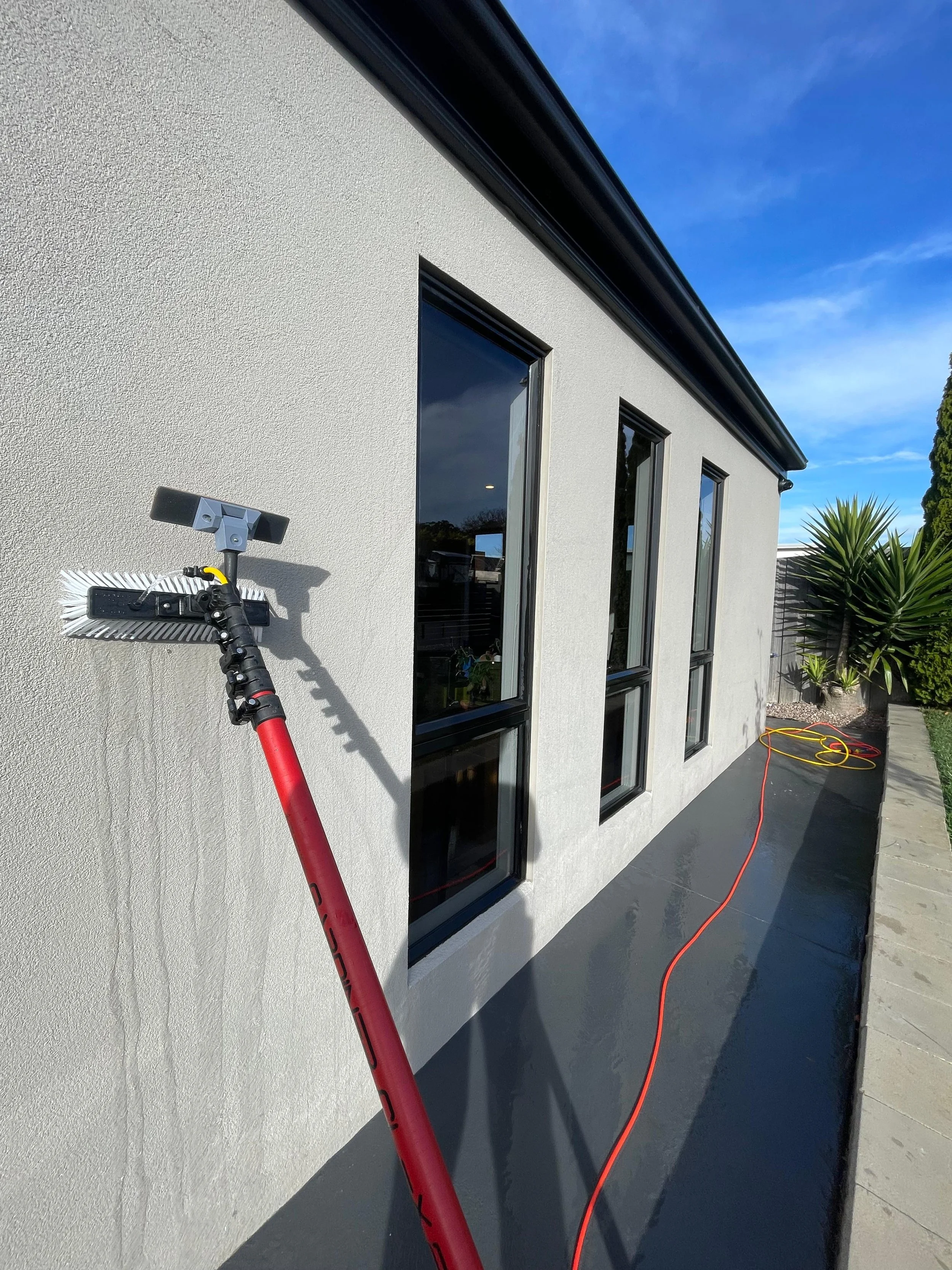 window cleaner brush residential windows cleaning