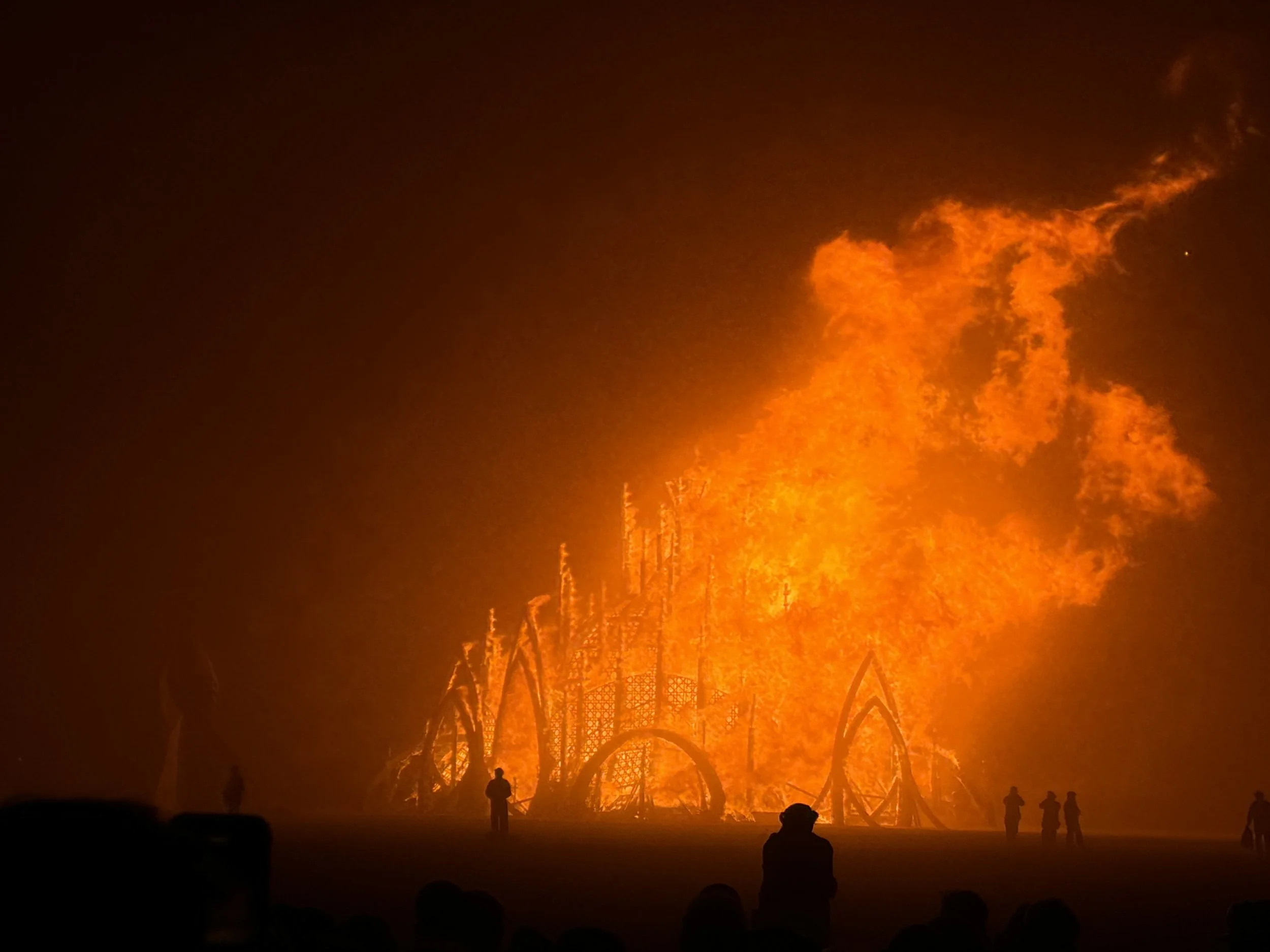 Temple Burn Night