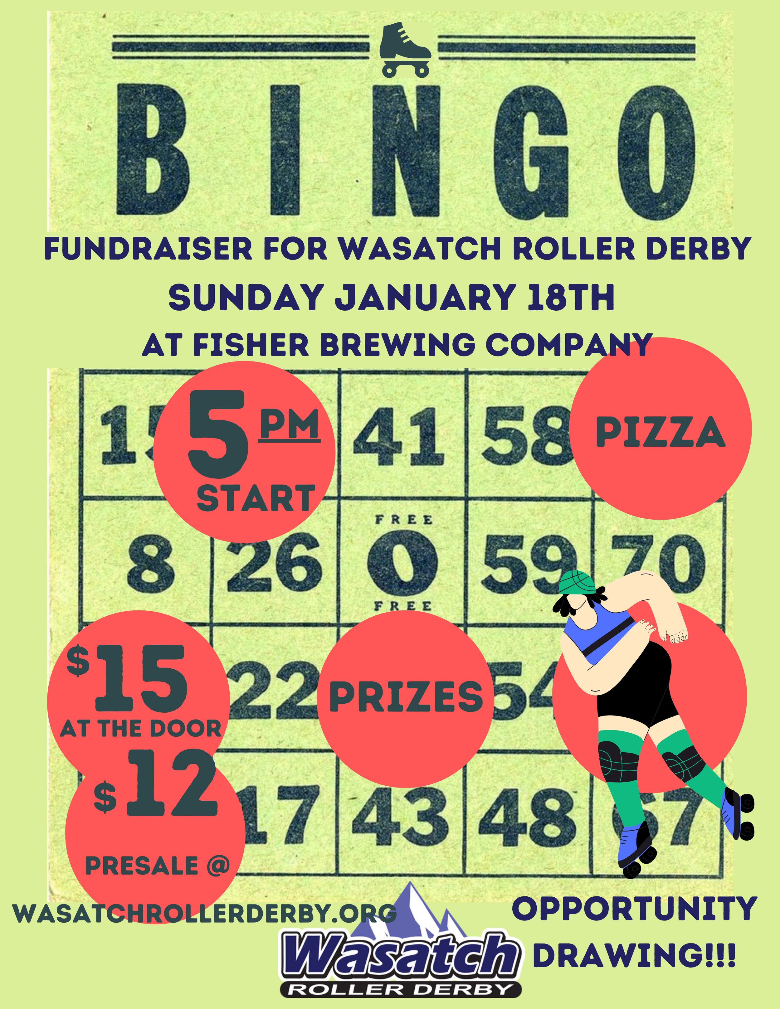 Bingo Night at Fisher Brewing
