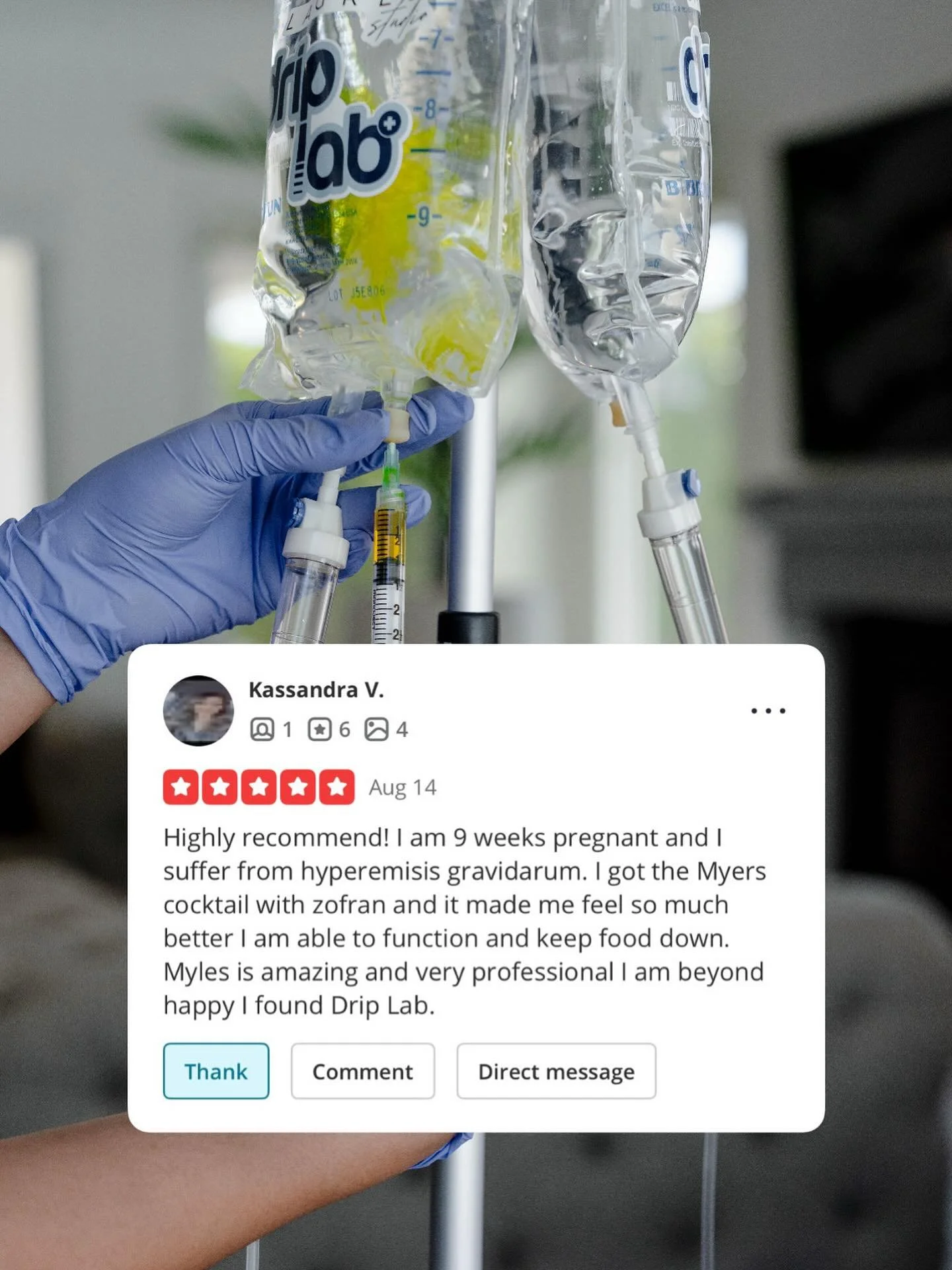 🤢 🤮Got hit with dehydration, nausea, &amp; vomiting? Skip the long ER waits ⌛️ + huge bills. 🚑💸

With mobile IV drips, you get:
💧 Instant hydration at home
⚡ Electrolyte &amp; vitamin boost
⏱️ Fast symptom relief without leaving bed

Why pay ER 