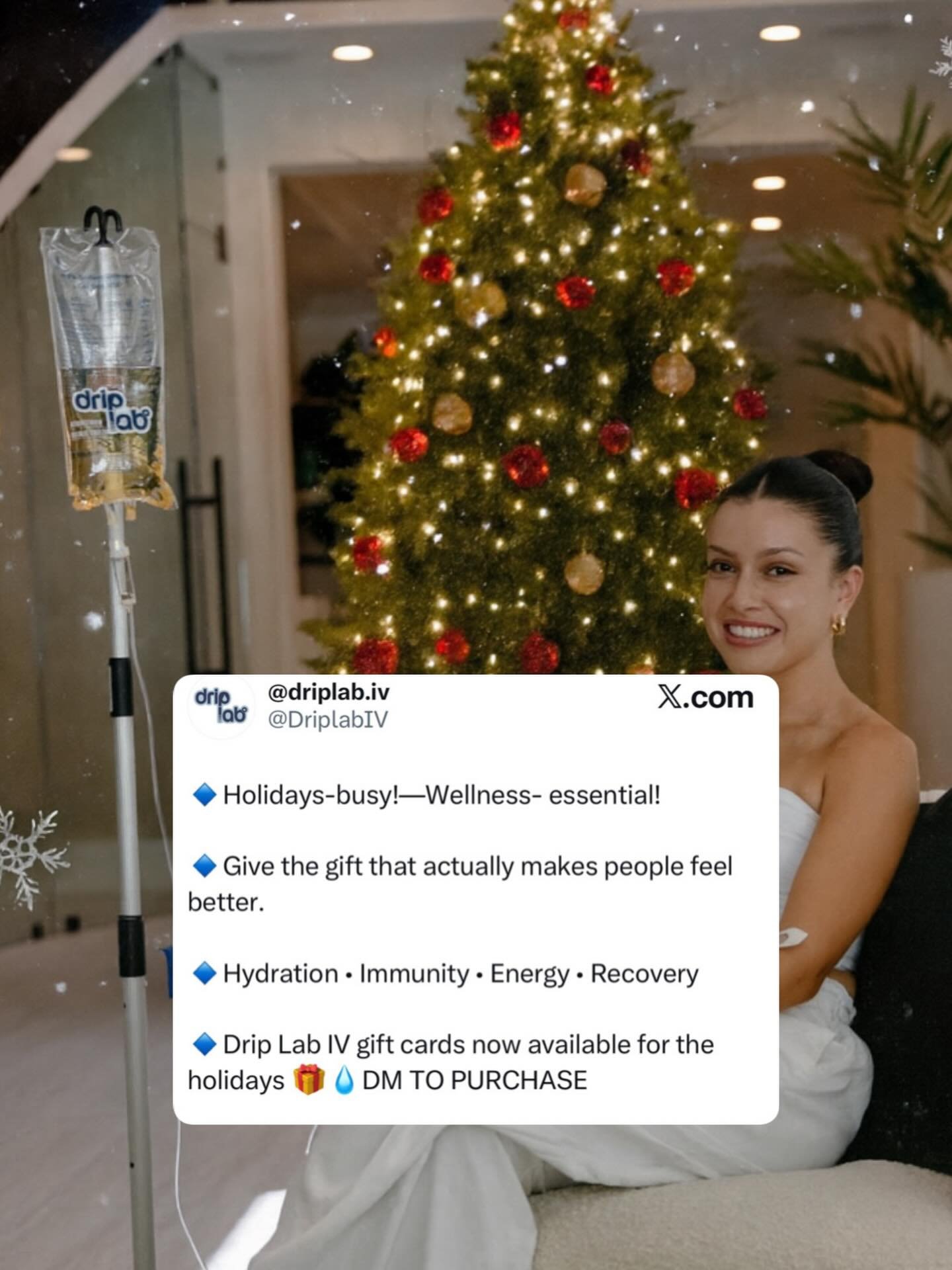 DRIP LAB GIFT CARDS NOW AVAILABLE ! The perfect stocking stuffer 🎁 🎅 🎄. DM to purchase !