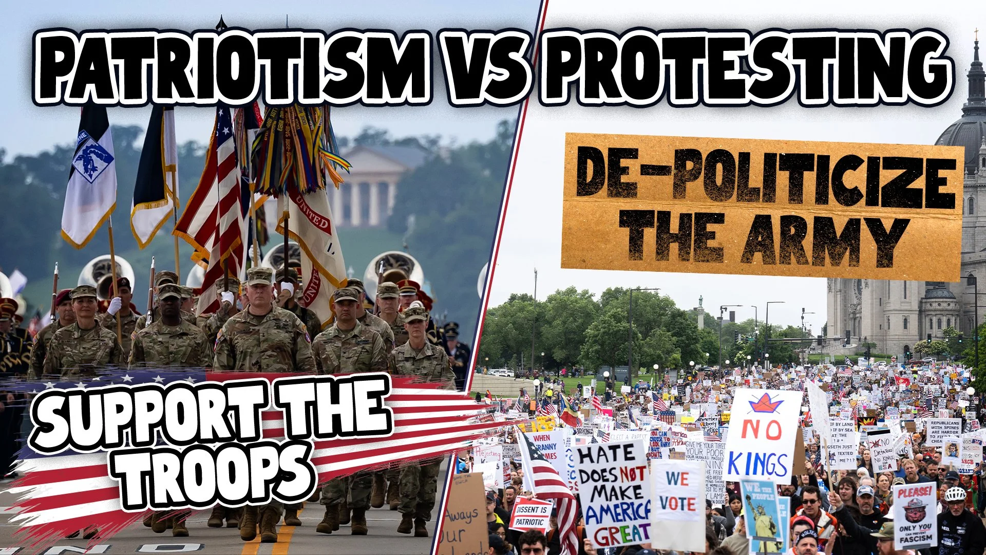 Army Parades vs. Anti-Government Protests: When Patriotism Gets Complicated