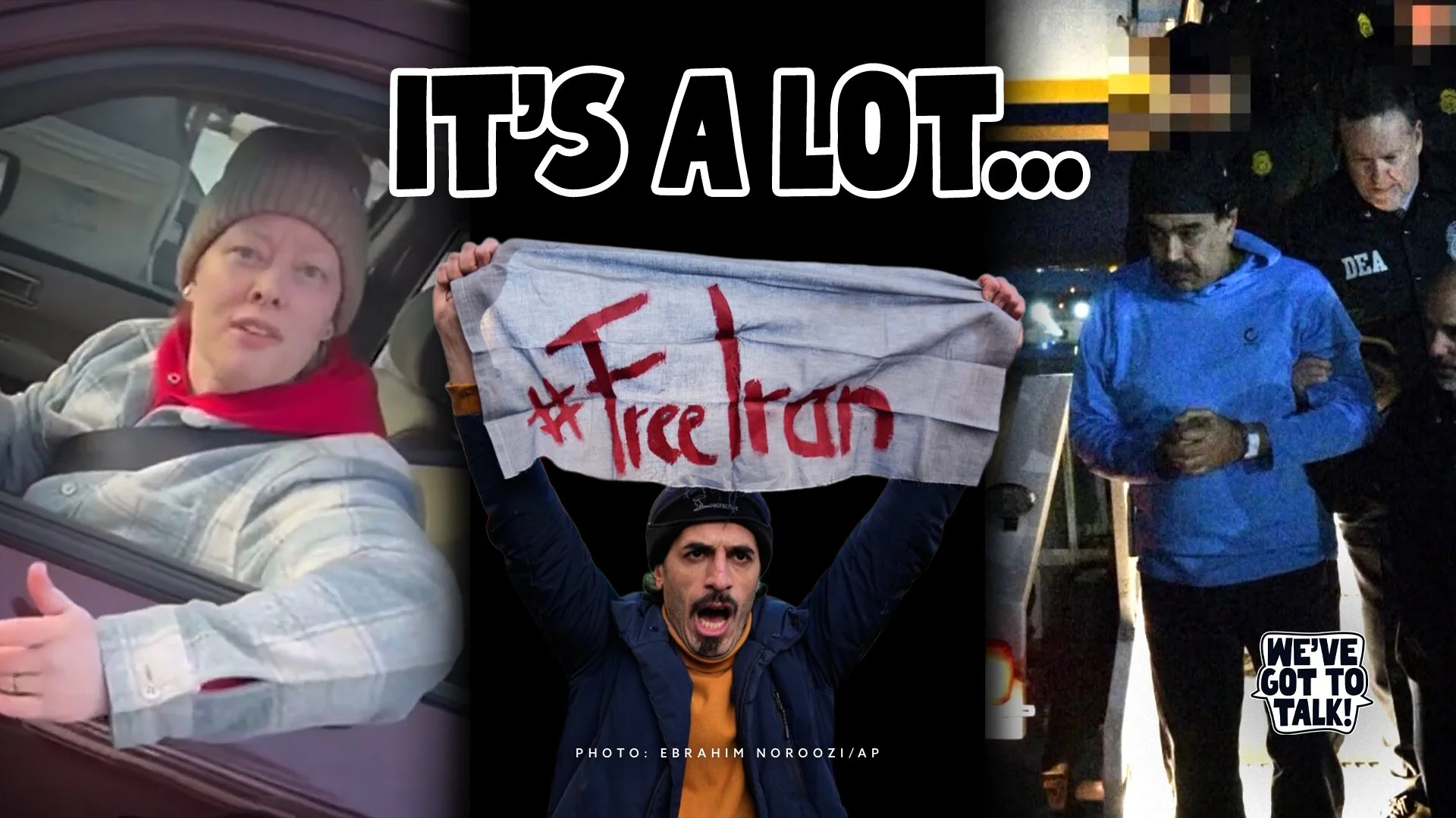 2026 Is Already a Lot: Venezuela, ICE Shootings, Minnesota Fraud and Iran Uprising