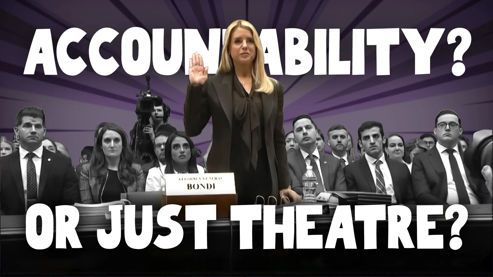 The Death of Political Decorum: Pam Bondi, JD Vance, and Why We're All Exhausted