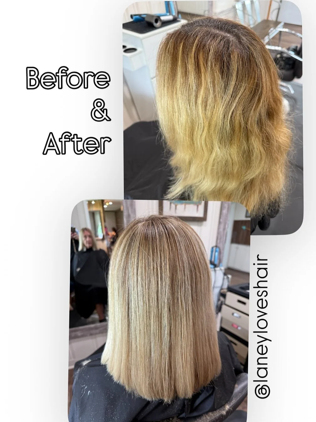•CHRISTINE• Maybe the most beautiful head of hair I’ve seen on a 73 year-young woman!
#beforeandafterhair #hairmakeover #blondespecialist #lakemurray #lakemurraylife #lakemurrayhairstylist #lakemurraysalon @brandedarrowsalon #salud