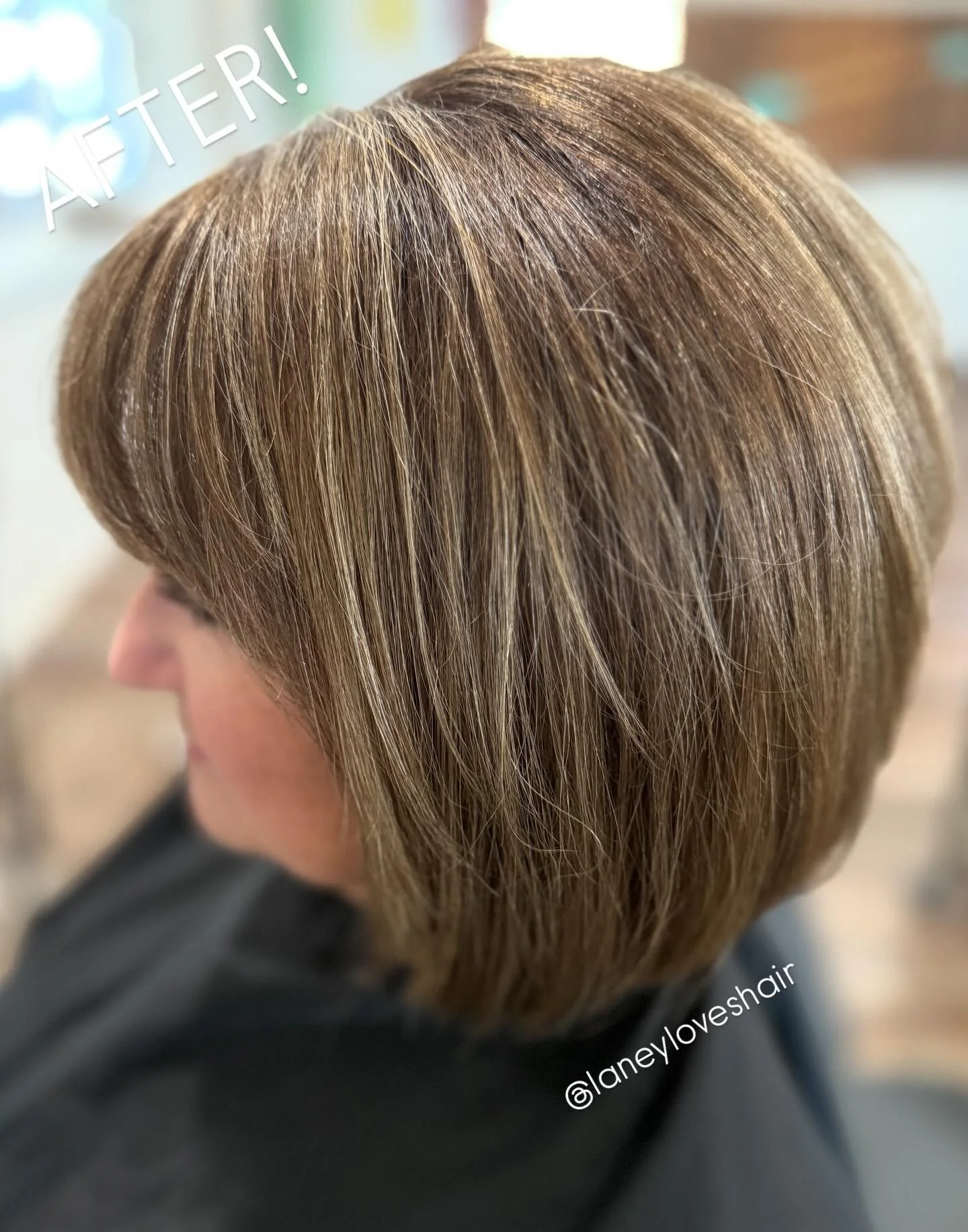 ✨LYNETTE✨ Swipe to see her before! 

Appointments available before Thanksgiving! 🦃