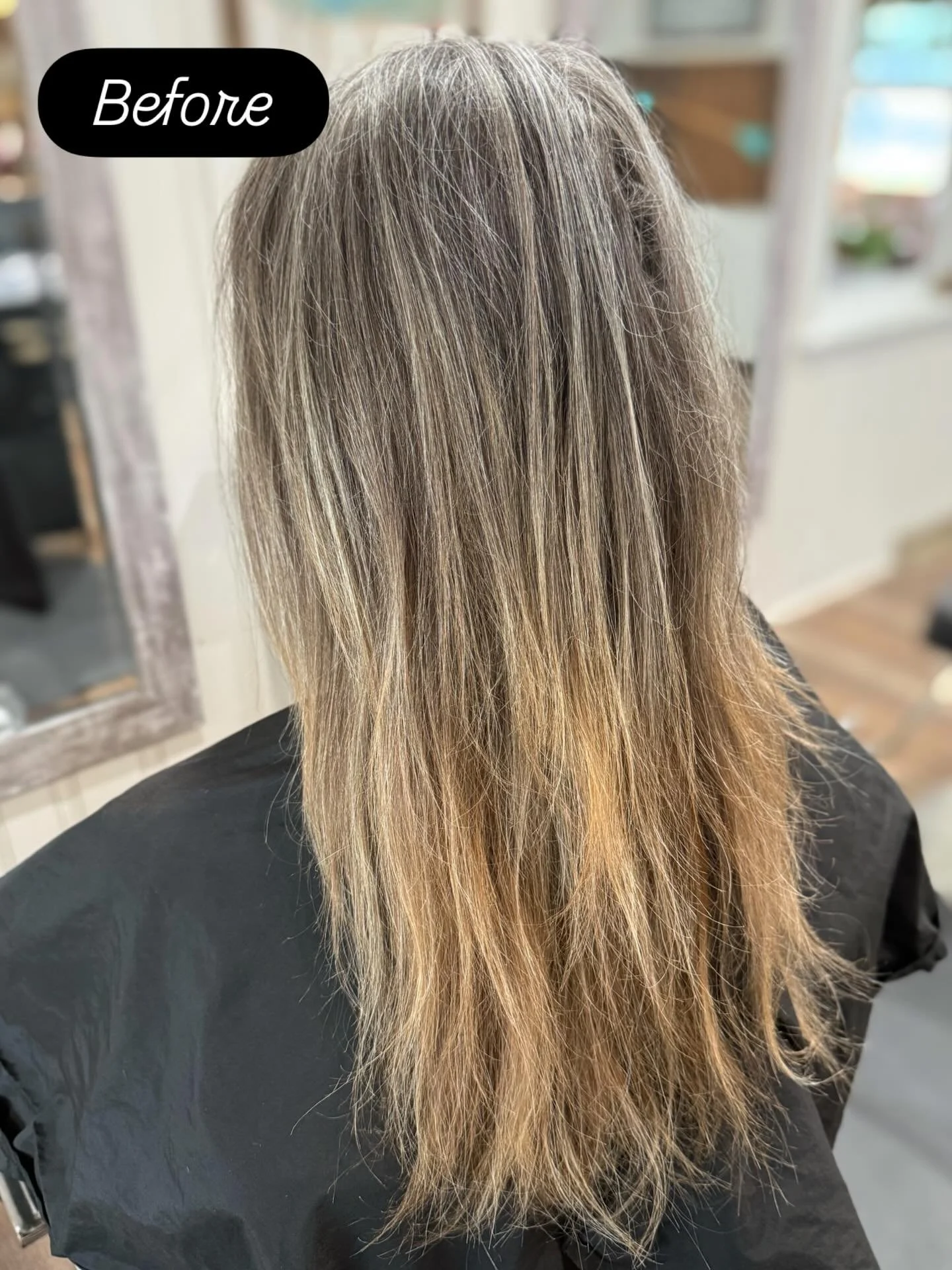 ✨TAMI✨ Check out this gorgeous gray blend! Results this good are not typically achieved in one session but her hair responded perfectly! 

#beforeandafterhair #grayblending #saltandpepperhair #lakemurray #803hairstylist