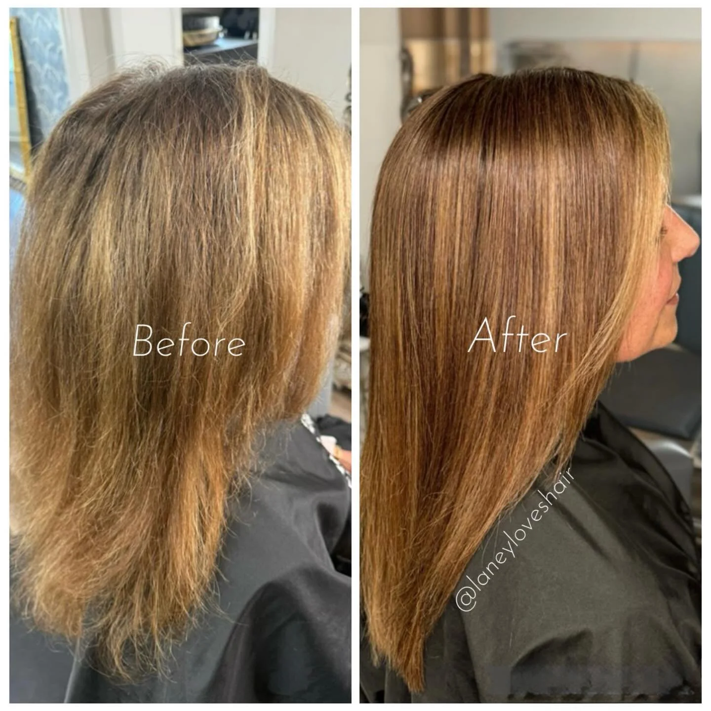 ✨GIGI✨ Total hair makeover! Color, cut and keratin smoothing treatment = 🤩🤩🤩

#lexingtonschairstylist #803hairstylist #lexingtonscsalon #hairmakeover #beforeandafterhair @keunehaircosmetics @enhanceimagespa @keratincomplex @studiob_lexington