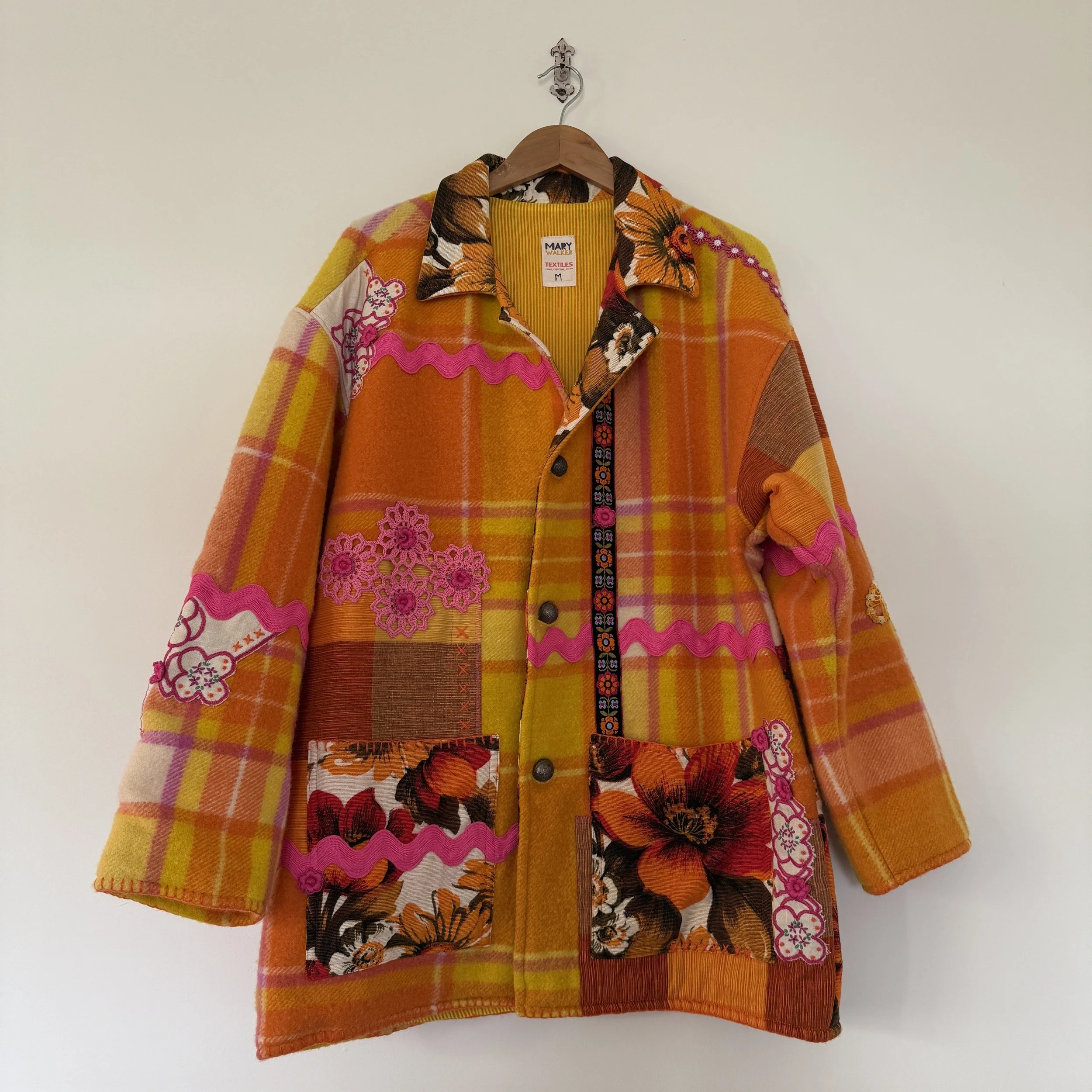 Woollen Blanket Coat: Medium