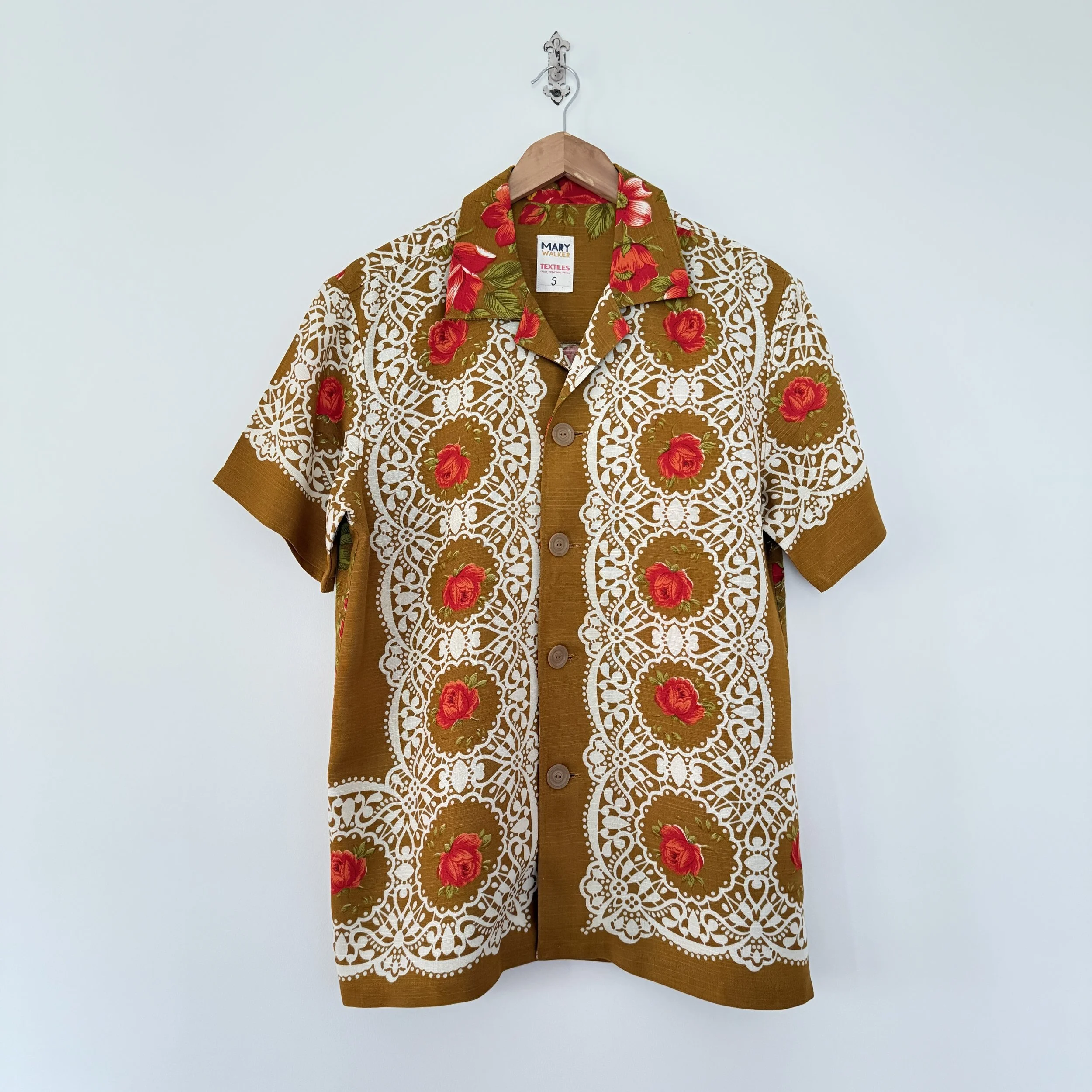 Classic Button-Up Shirt: Small