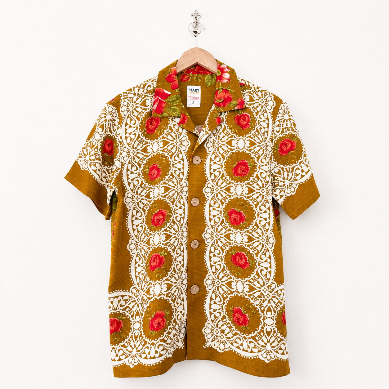 Classic Button-Up Shirt: Small
