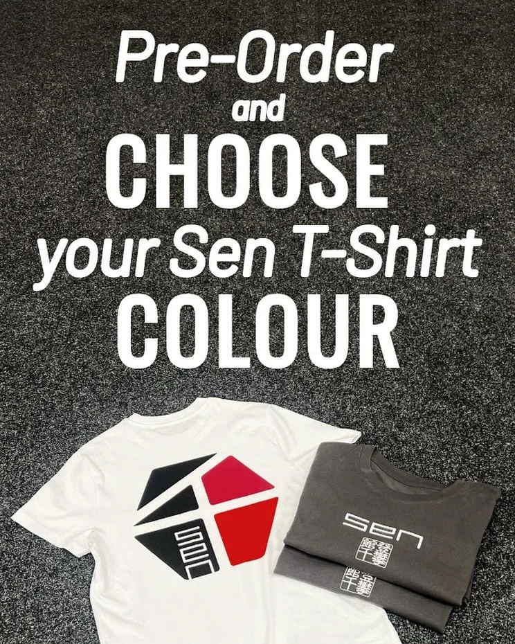 Get a Sen tee in time for Christmas!

We are ordering another run of Sen T-shirts in French Navy. We will also be ordering a few tees in black and grey. Please pre-order from our website if you&rsquo;d like to secure your shirt in the colour you want