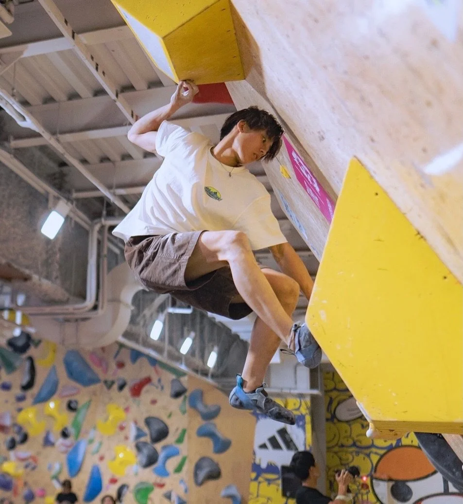 @rei.kawamata will be one of our next guest setters!

He is a crazy strong climber from @bpump_ogikubo and can be seen climbing the real black tapes there. He grew up in Tochigi and used to train at @lostcanyon_official when I was there. Even at 14-1