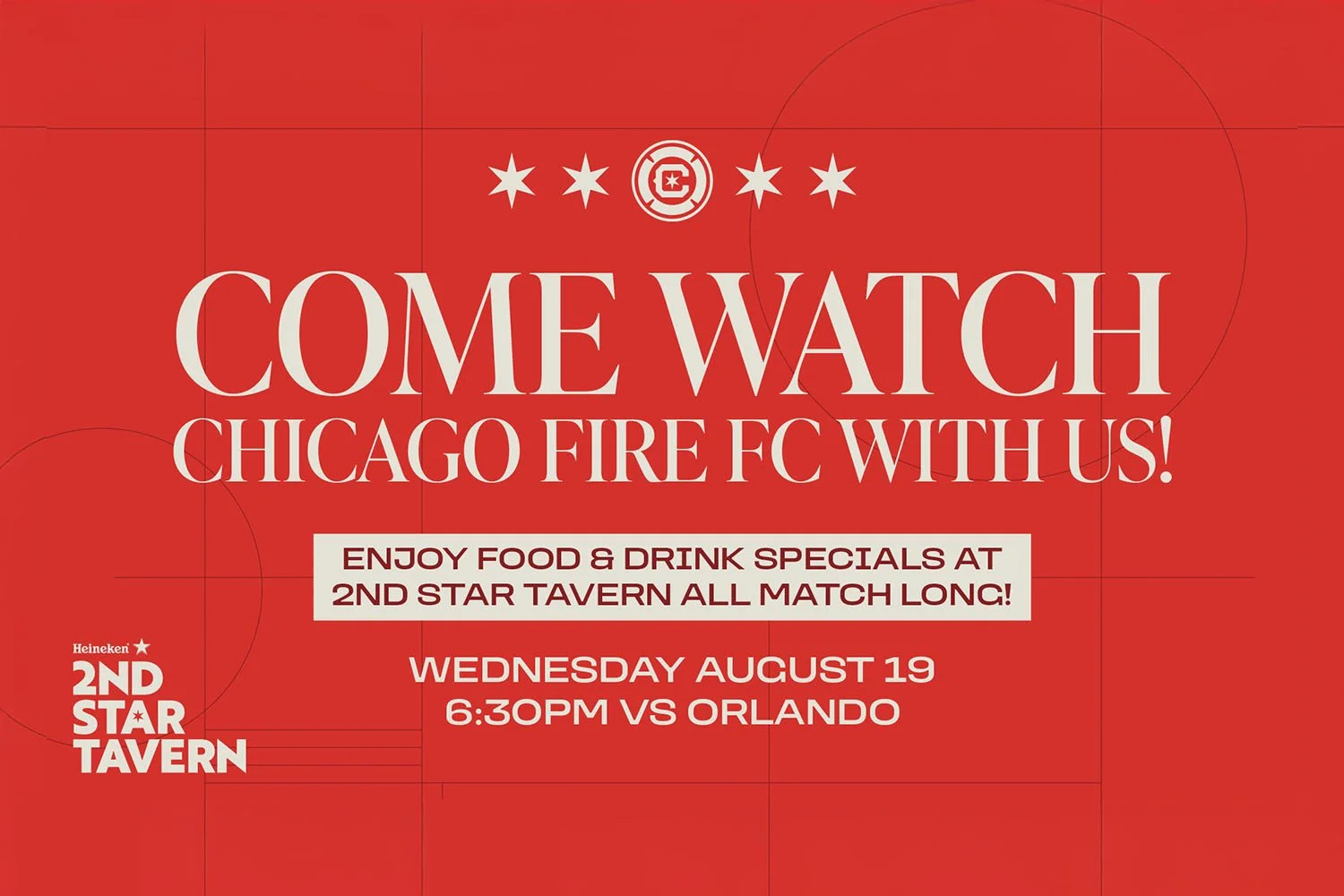 Chicago Fire vs Orlando City Watch Party