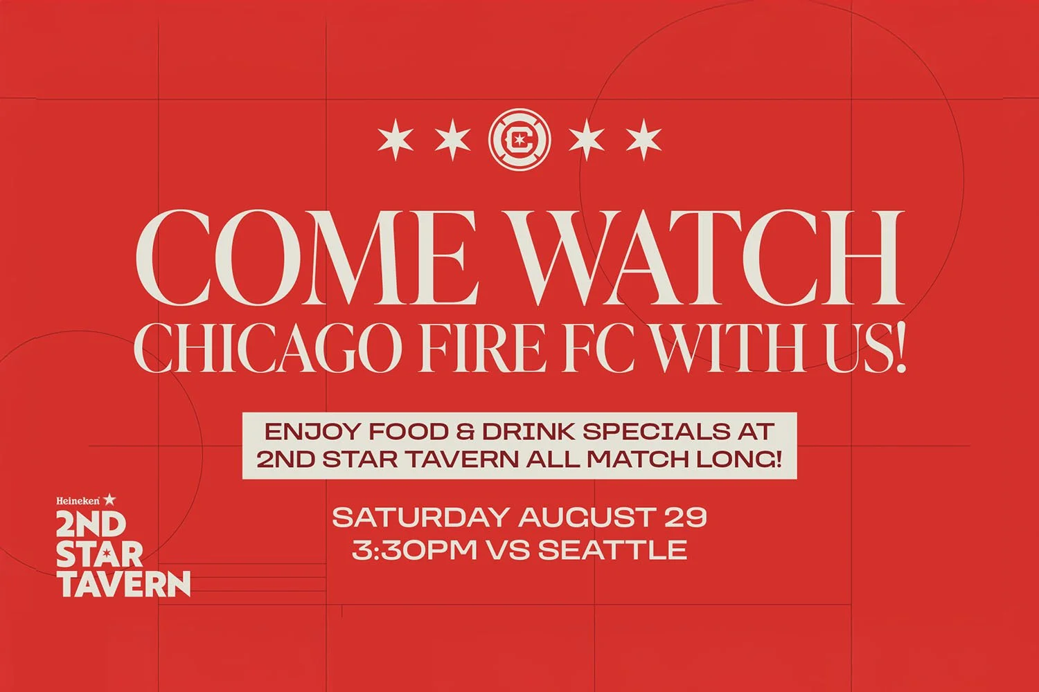Chicago Fire vs Seattle Sounders Watch Party