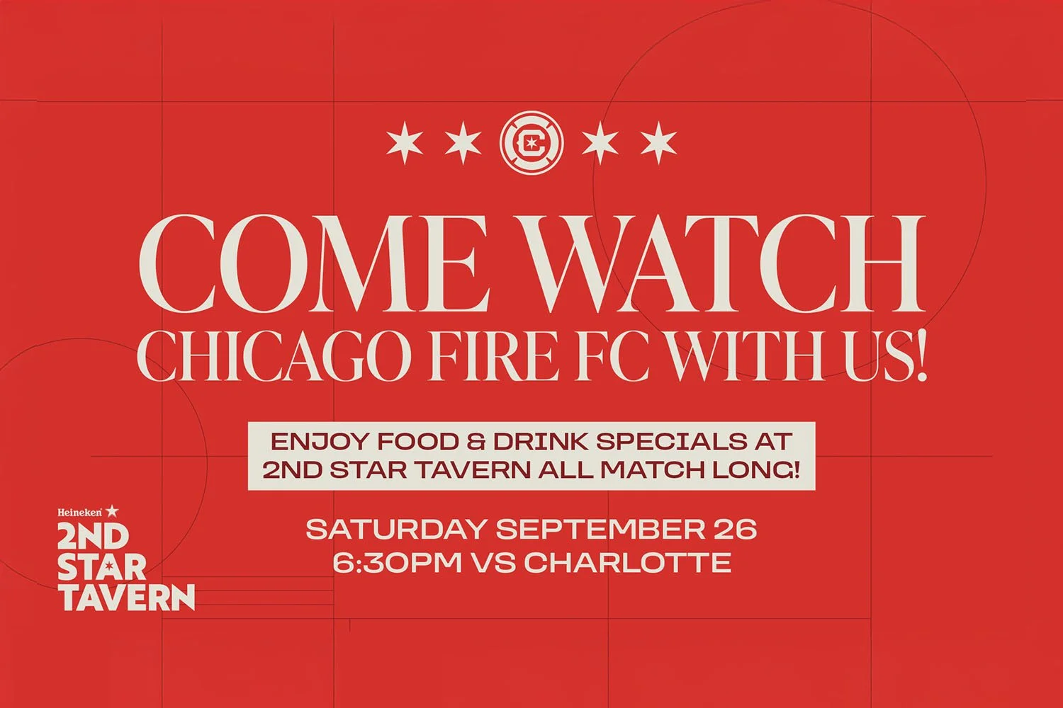 Chicago Fire vs Charlotte FC Watch Party