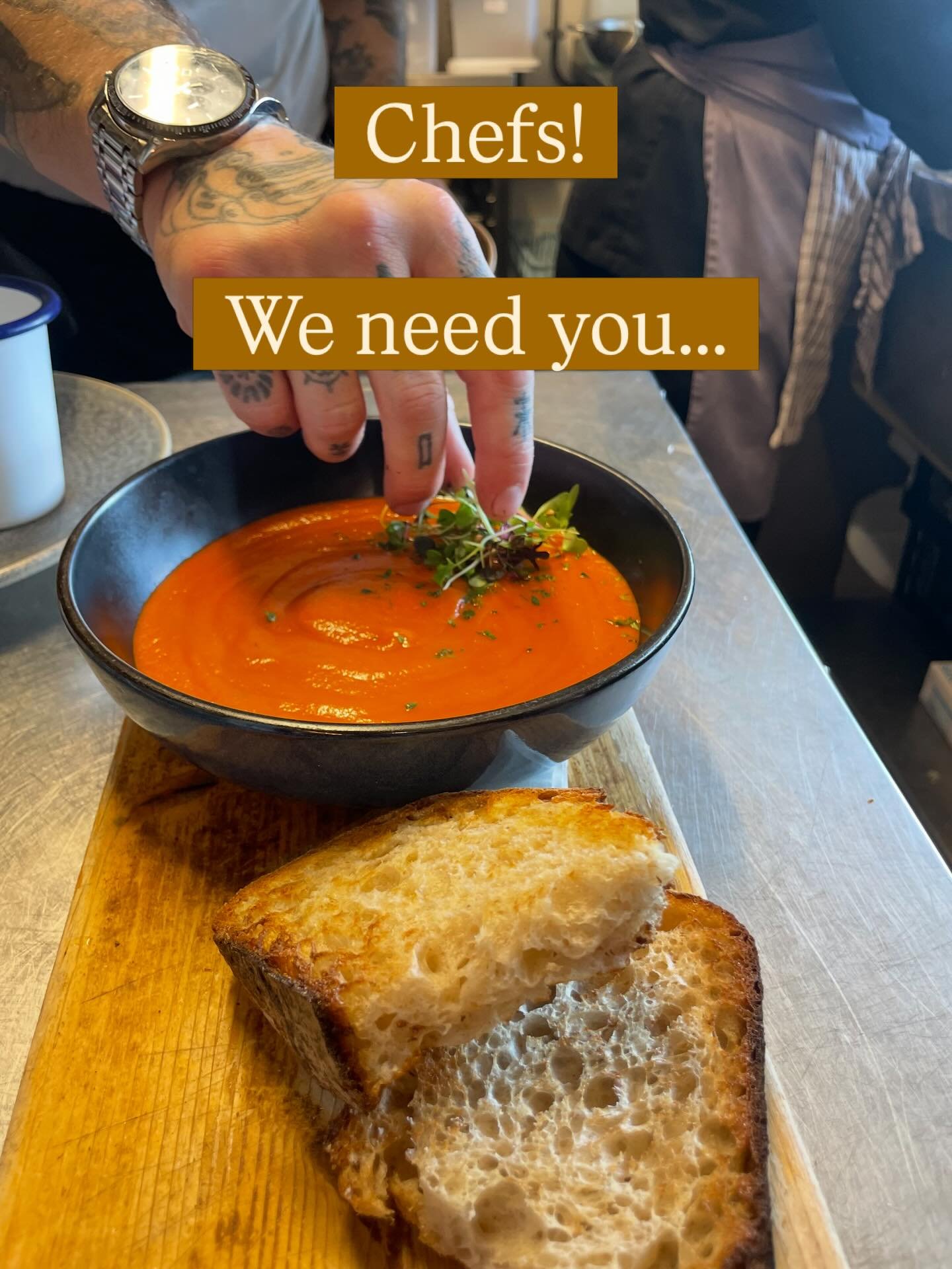 We need one more chef to complete our kitchen team for the season!

If you have experience and are looking for work please get in touch.

You will be working in our main kitchen alongside one other chef as well as in our waterside pizza kitchen cooki