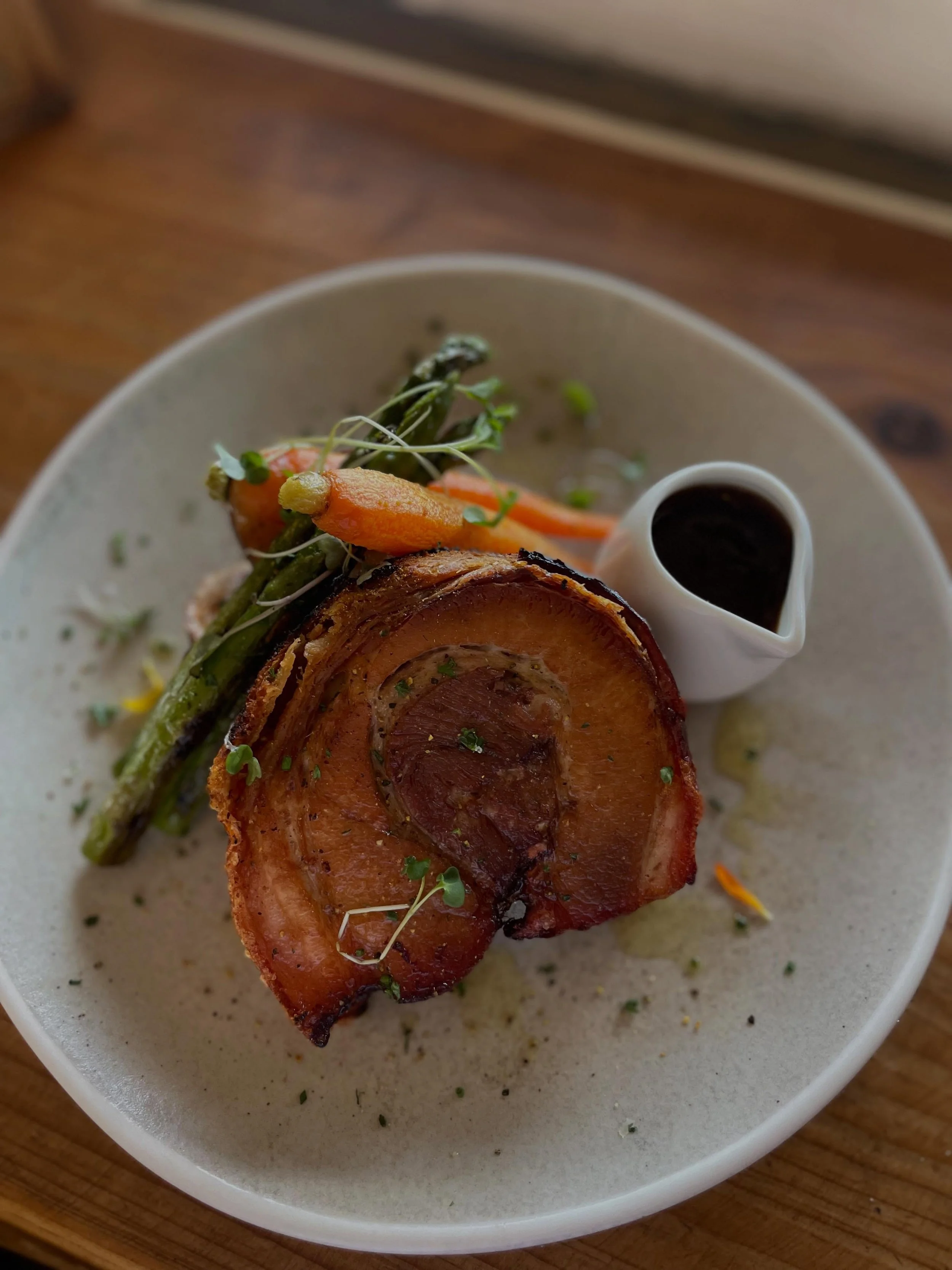 🌝Evenings at The Shack 🌓

Thursday from 5pm -Wood Fired Pizza Night
Friday and Saturday from 5pm - A La Carte menu and Pizza

This delicious porchetta dish is on our evening menu this Friday and  Saturday 😋

To book a table visit our website 🙂

#