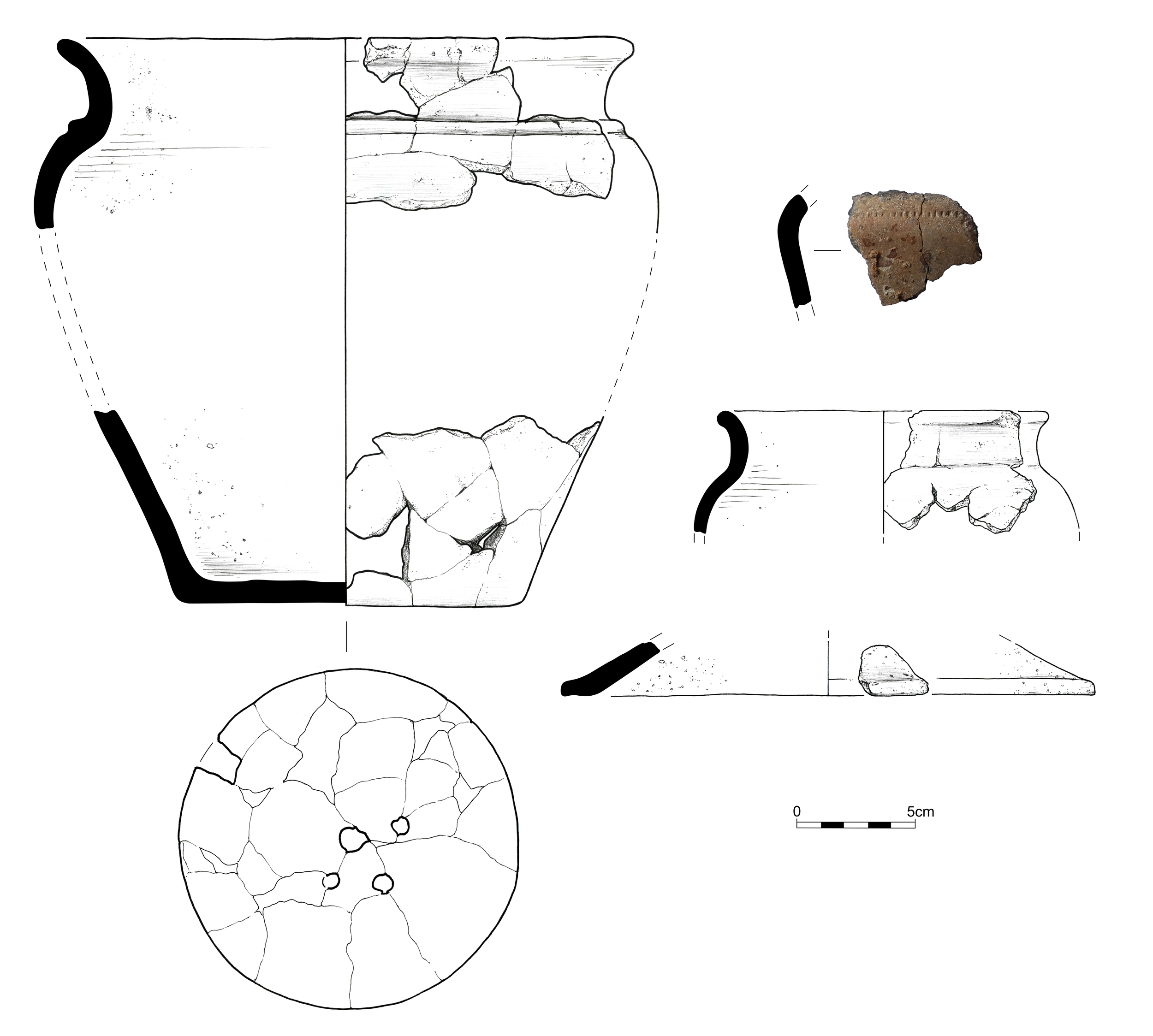 Trecerus Farm pottery illustrations George Scott.png