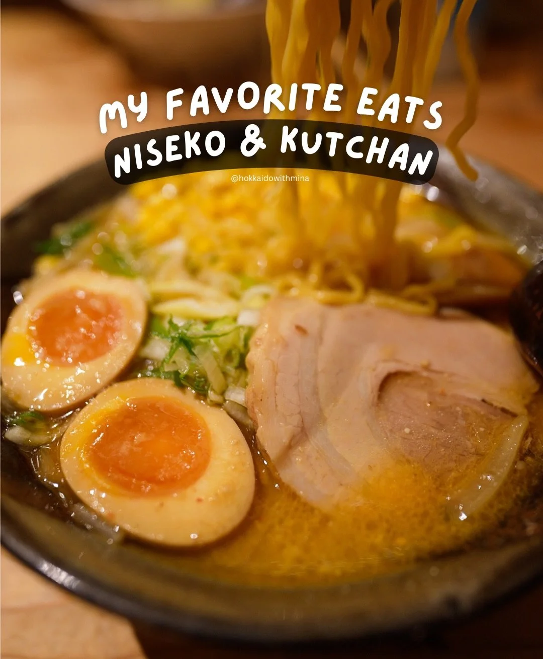 My favorite eats in Niseko and Kutchan 😋⛷️
If you&rsquo;re planning a trip to Hokkaido, these are the food spots I personally go to and always recommend.

Ramen @ramen_daishin_eng 
Soup curry @tsubara.niseko
Korean fried chicken @tomonow365 
Burger 