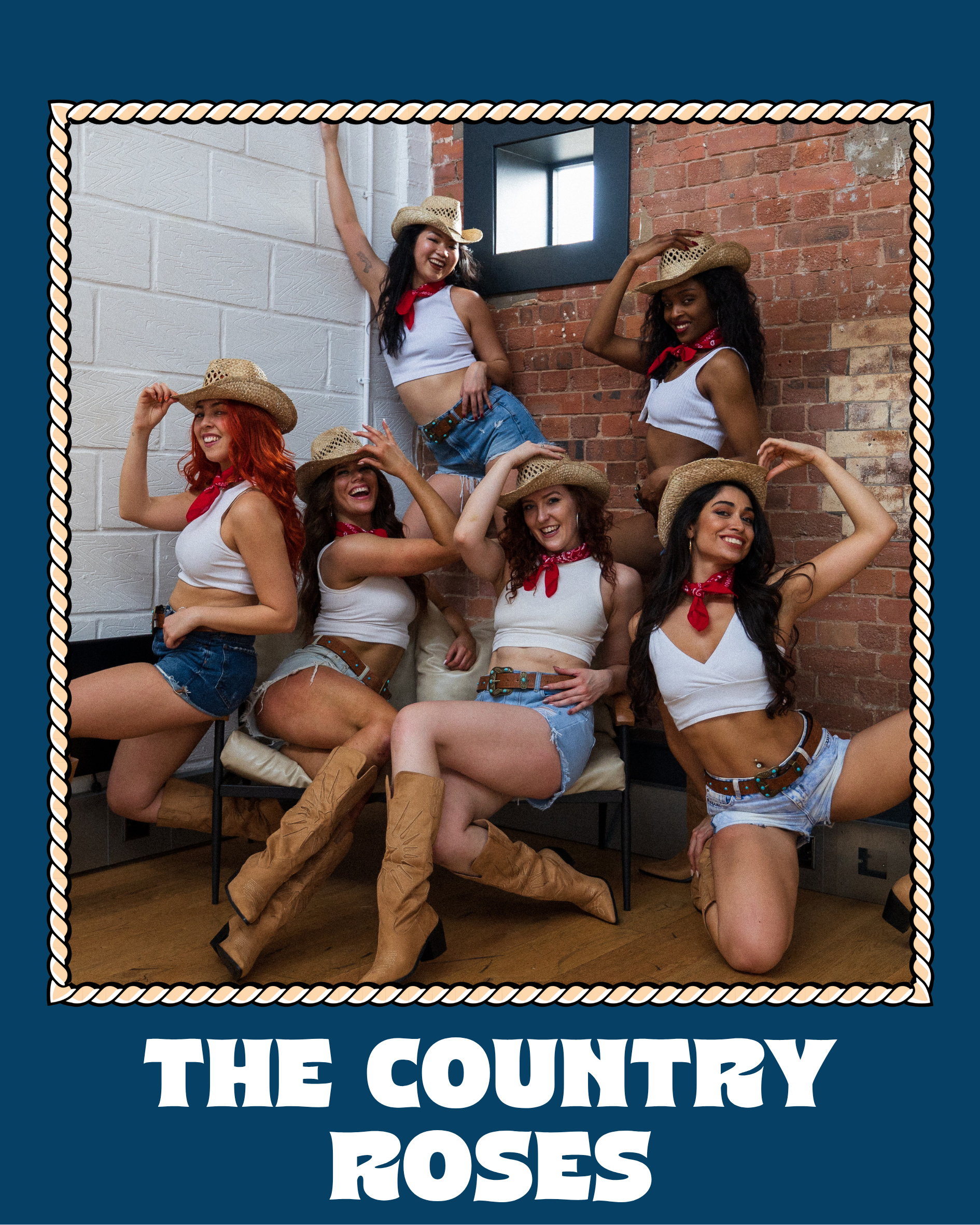 Get ready to dust off your cowboy boots and hit the floor with The Country Roses, the UK's Premier coutry line dancing troupe.