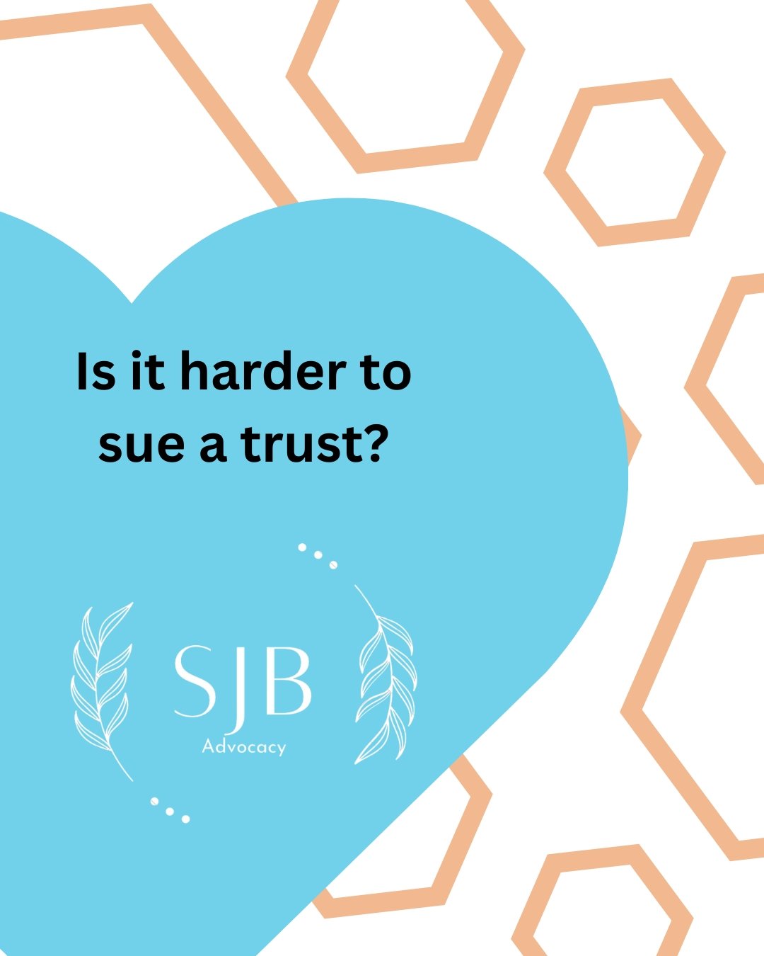 Is it harder to sue a trust?