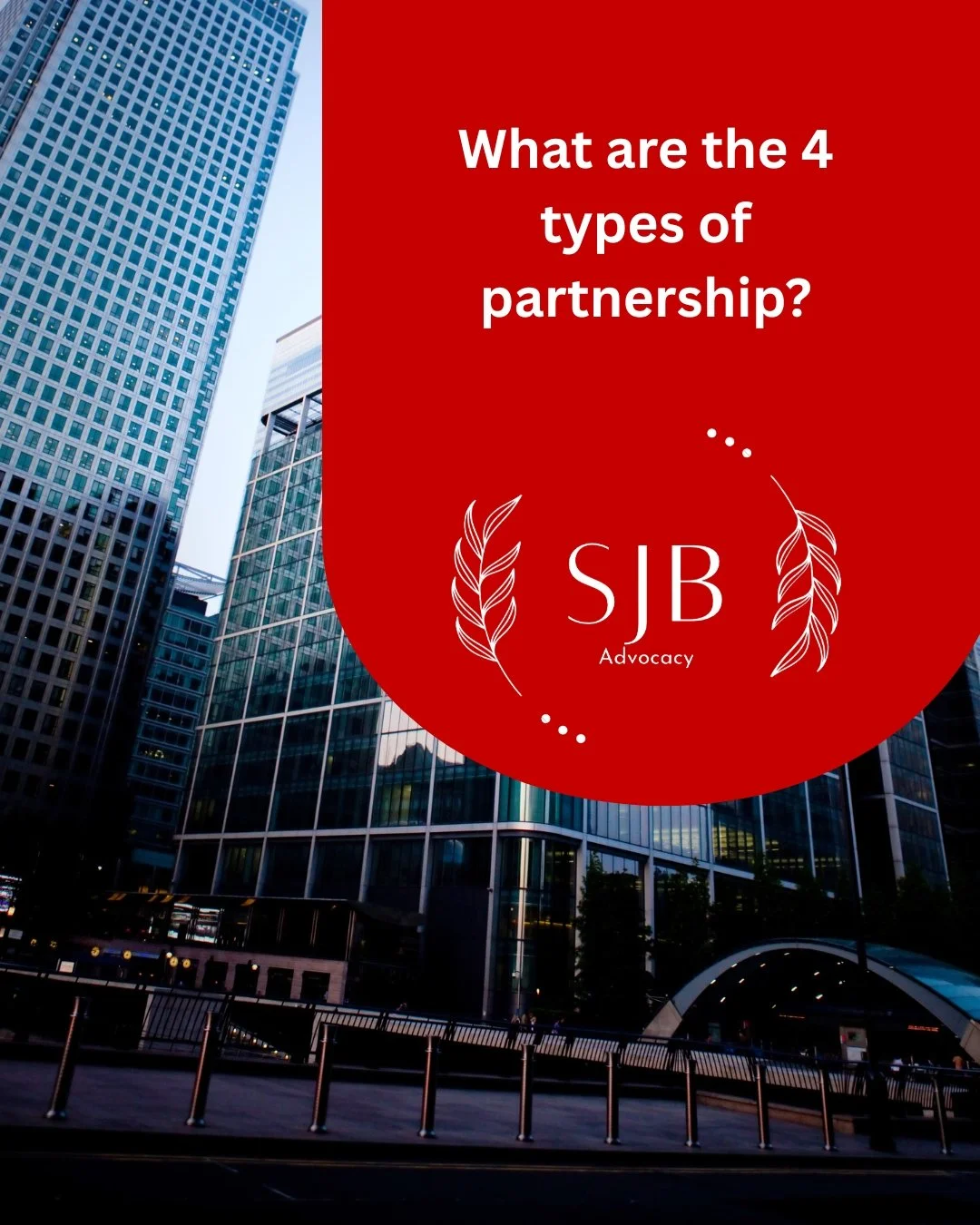 What are the 4 types of partnership?