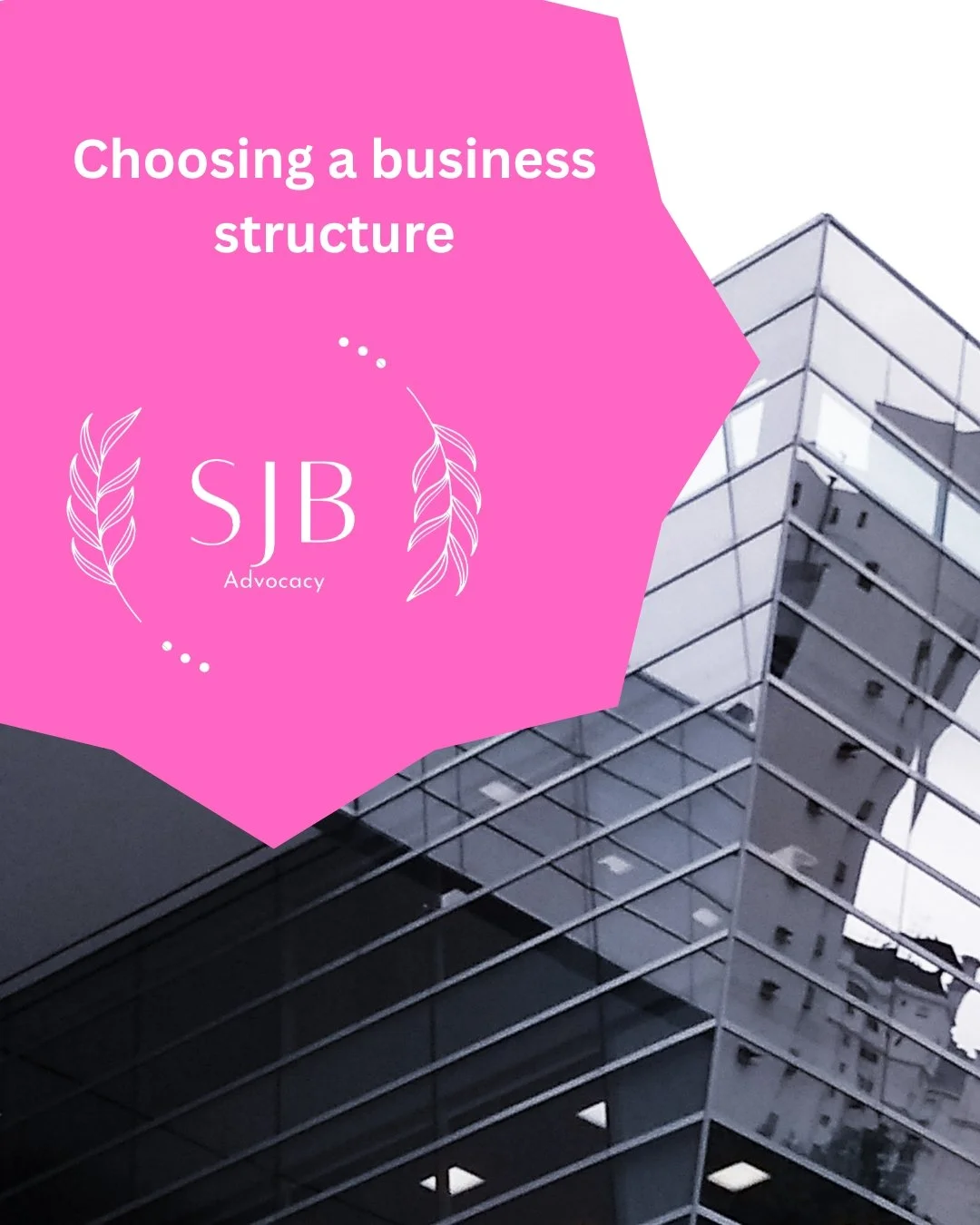 Choosing a business structure