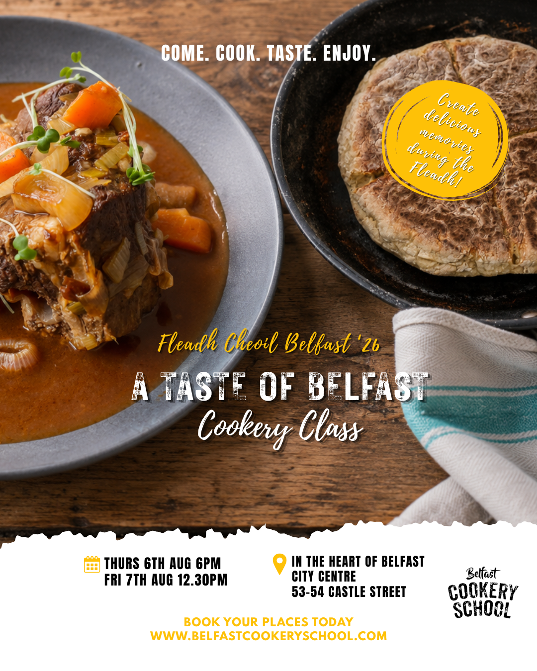 Fleadh Cheoil Belfast 2026 A Taste of Belfast