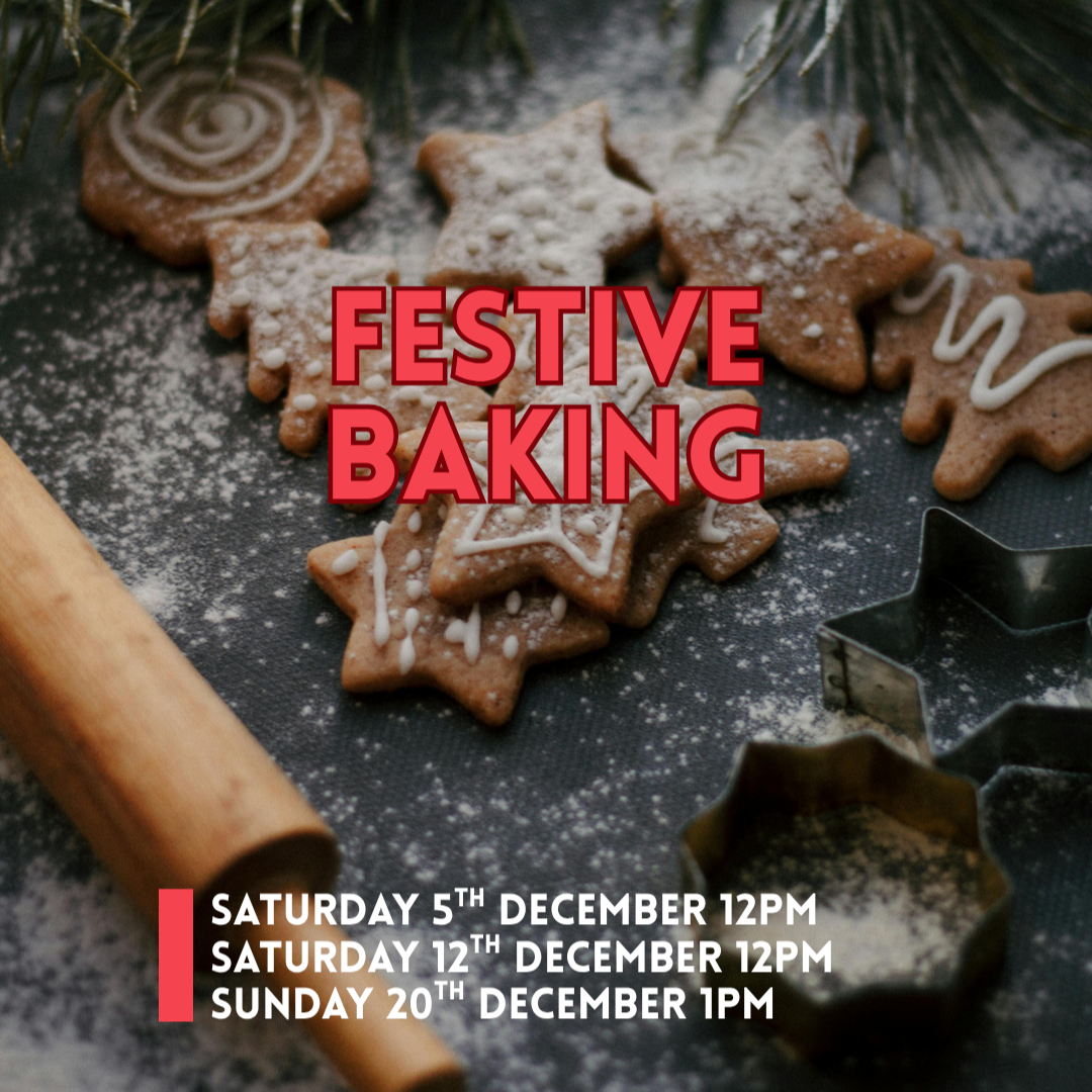 Christmas baking class at Belfast Cookery School featuring festive iced biscuits and gingerbread shapes. Whats on belfast, belfast events, belfast christmas