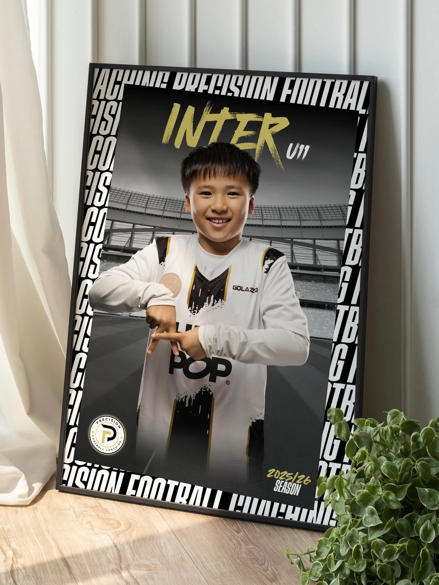 Go Big. 

As part of our Elite and XL Packs, we create 24&rdquo; x 16&rdquo; large format poster prints that put your players front and center. Every poster captures their personality, energy, and pride &mdash; turning your squad into stars.

Perfect