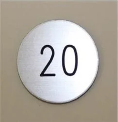  Locker Number Disc 
 Enhance the organisation of your lockers and doors with our high-quality engraved locker discs.