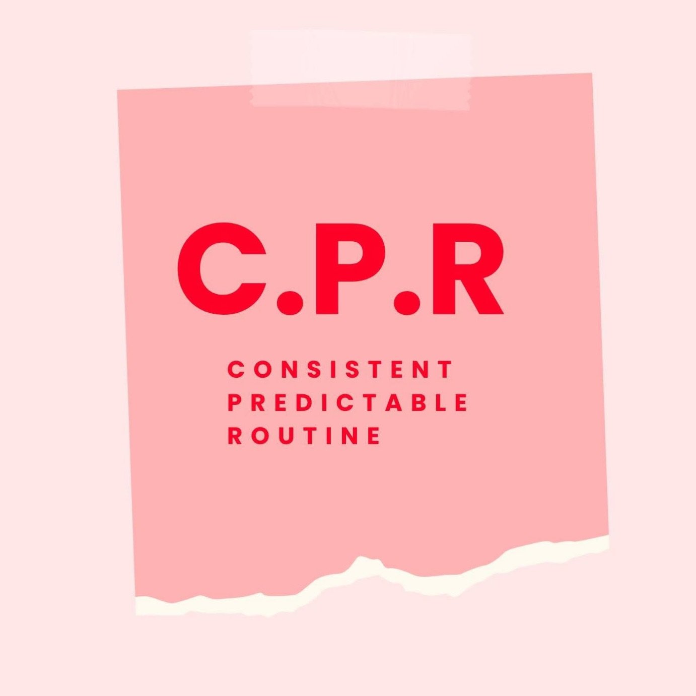 UNPREDICTABILITY = RISK 

As adults, even when life feels busy or chaotic, most of us have a mental roadmap for the day.

We know dinner is around 5.
We know baths happen before bed.
We know school is tomorrow.
We know what&rsquo;s coming next.

That