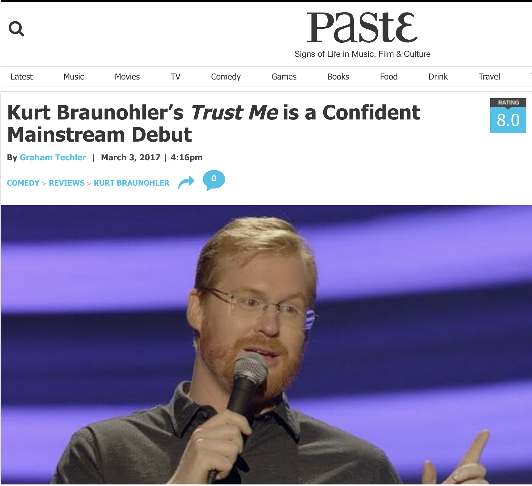 Trust Me is a Confident Mainstream Debut