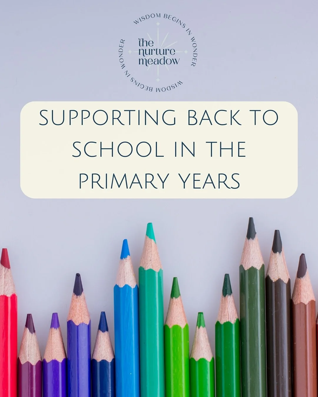 Well here we are. 📚

And love it or hate it the back to school vibes are in full swing.

If you&rsquo;re working towards, (or are at), the school return with children of primary school age then this one&rsquo;s for you. But if you&rsquo;re at more s