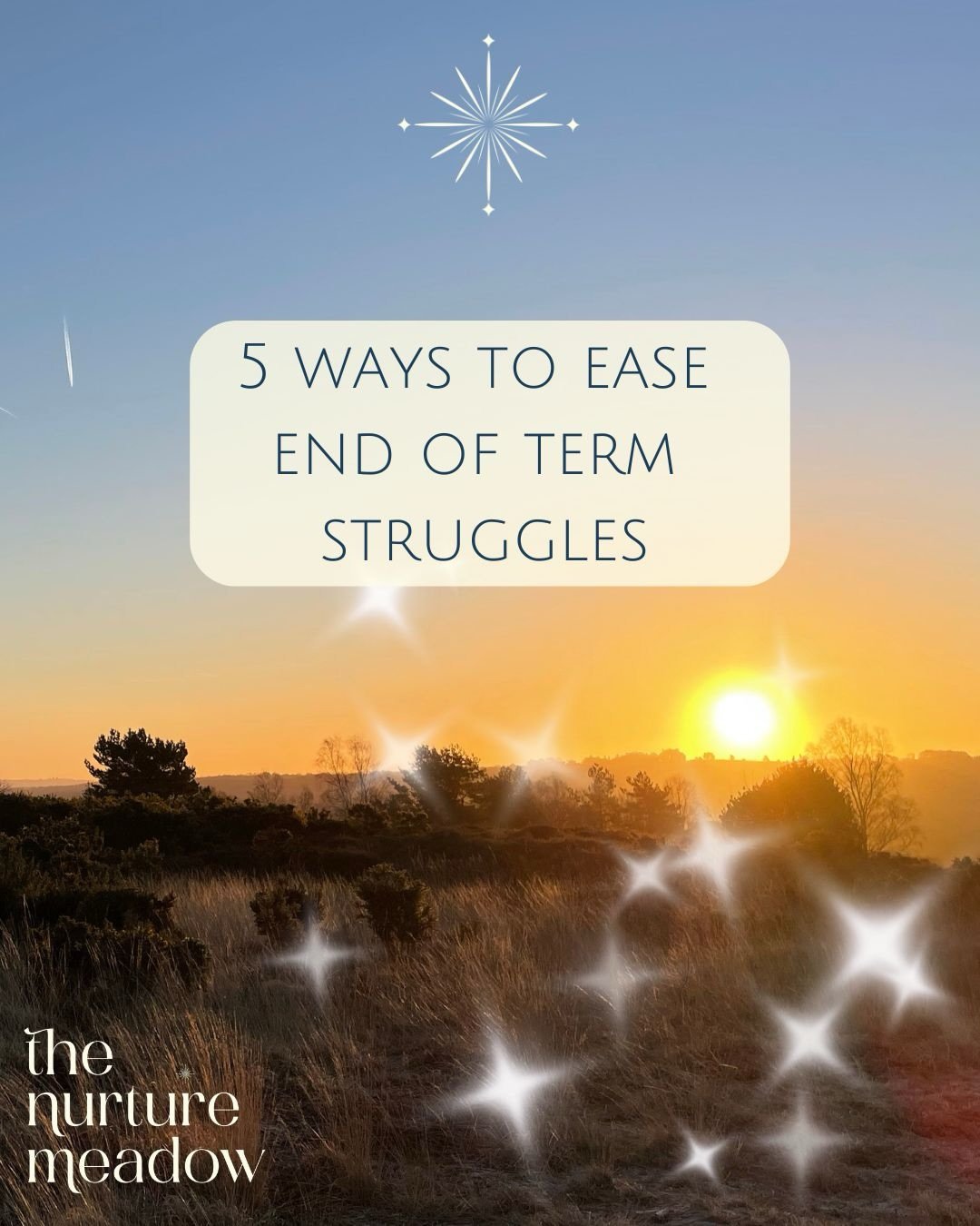 It&rsquo;s Summer. Meltdowns are in abundance and worries are big. 

But, it&rsquo;s not just the heat that&rsquo;s causing the chaos. 🌞

The summer can be beautiful, but for the young minds we are alongside it can also bring fear and worry. 
Why? 
