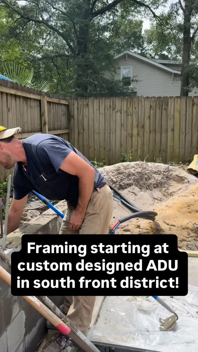 Going vertical with a custom ADU design downtown Wilmington!