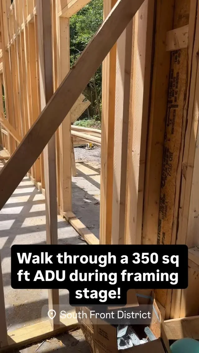 Walkthrough a 350 sq ft ADU with two expandable wings for future build out!