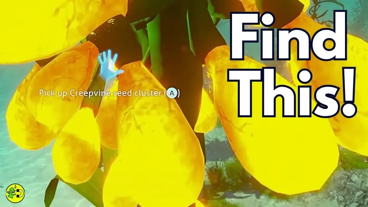 Subnautica How to Find Creepvine Seed Cluster)