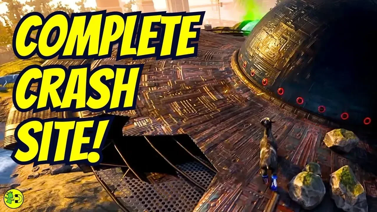 Goat Simulator 3 Crash Site Secret Event Guide