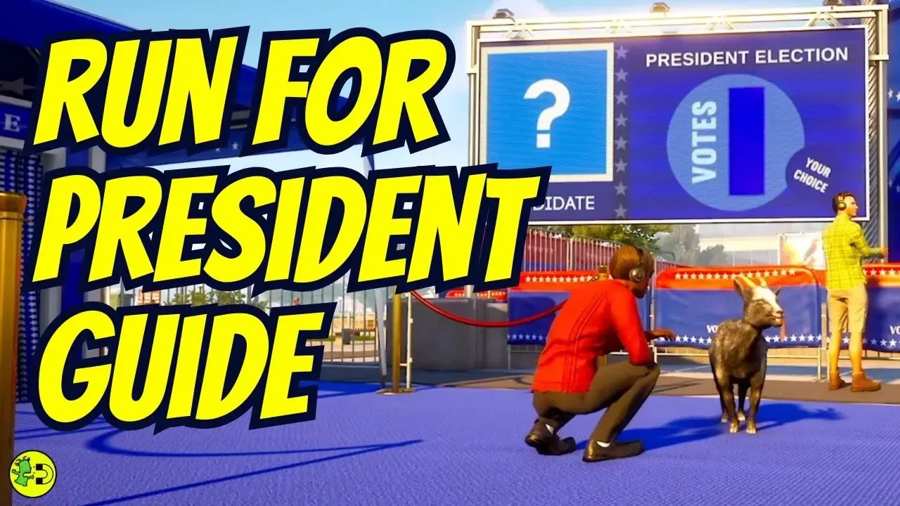 Goat Simulator 3 Run For President Event Guide